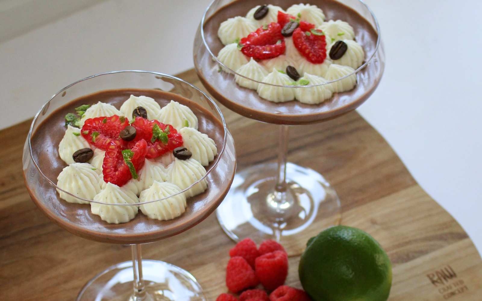 Kaffe dessert m. mousse