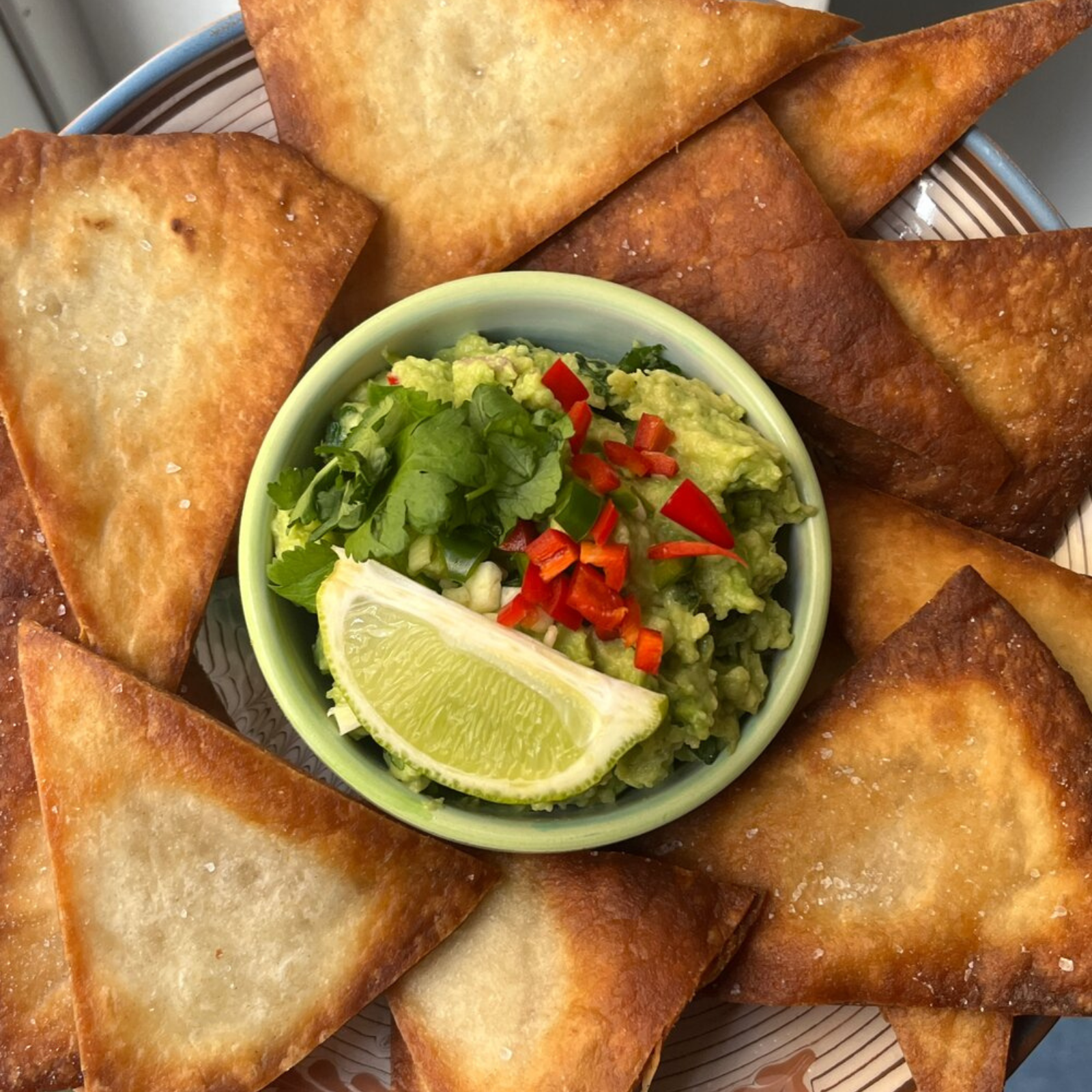 Sprøde tortillachips