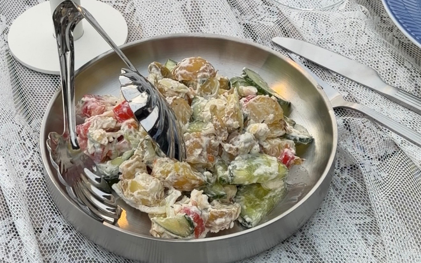 Græsk kartoffelsalat