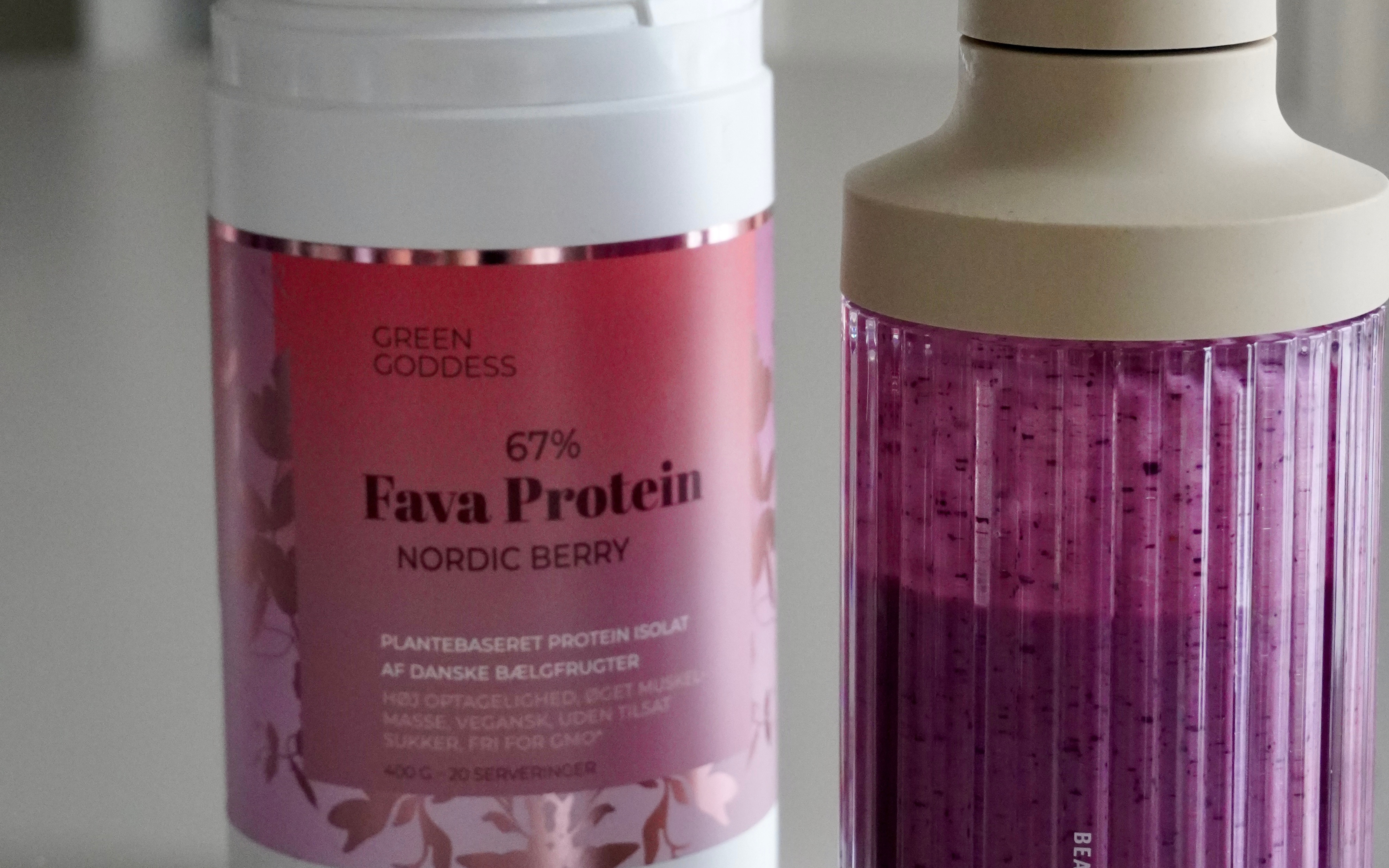 Blåbærmuffin shake