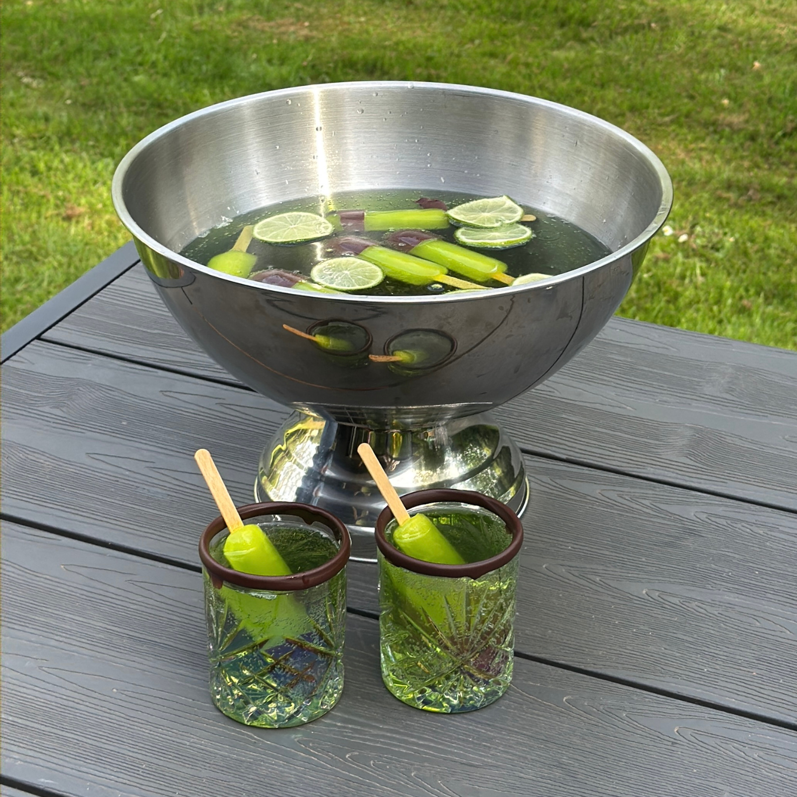 Champagnebrus-drinks