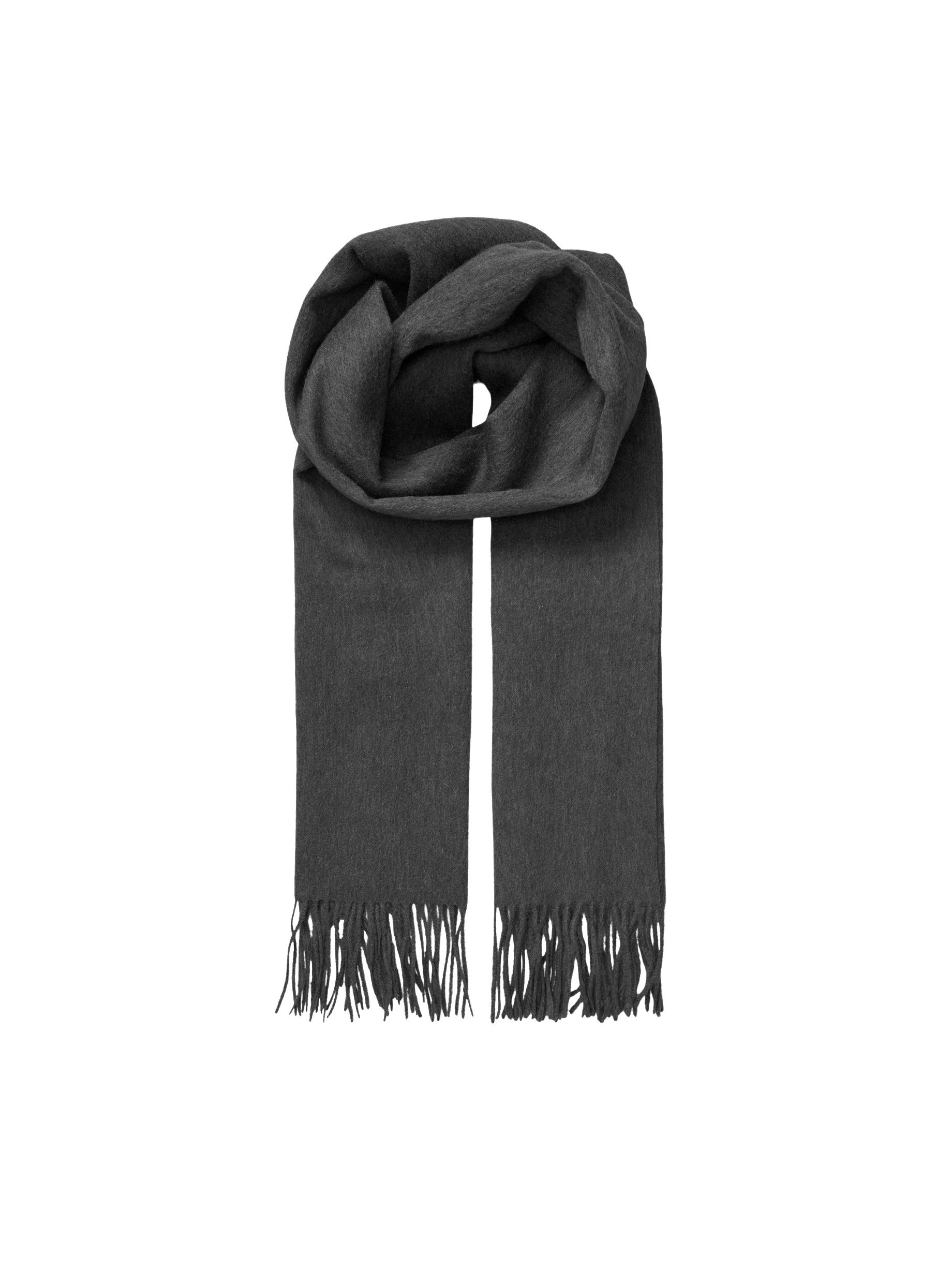 Crystal Edition halstørklæde - Dark Grey Melange