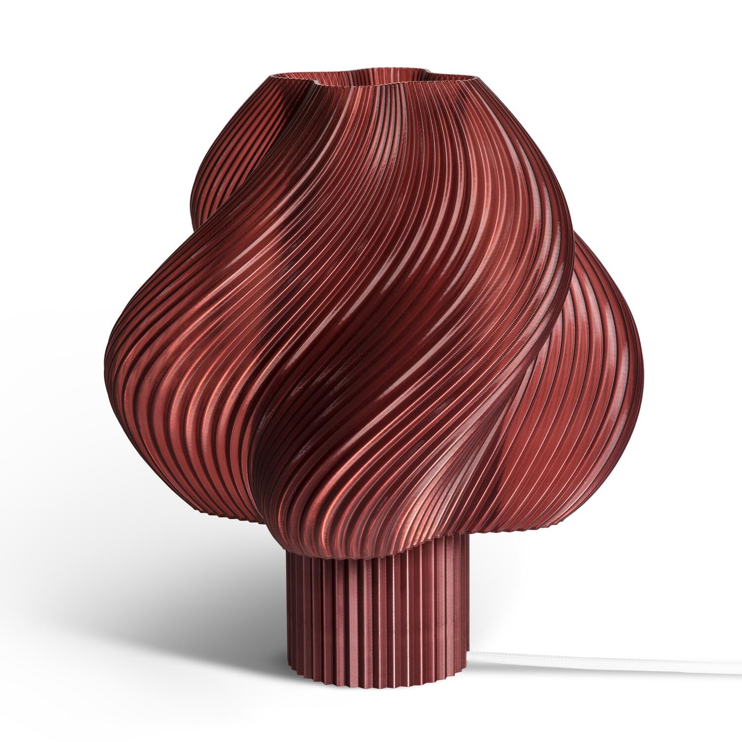 Soft Serve bordlampe, H34 cm - Cherry