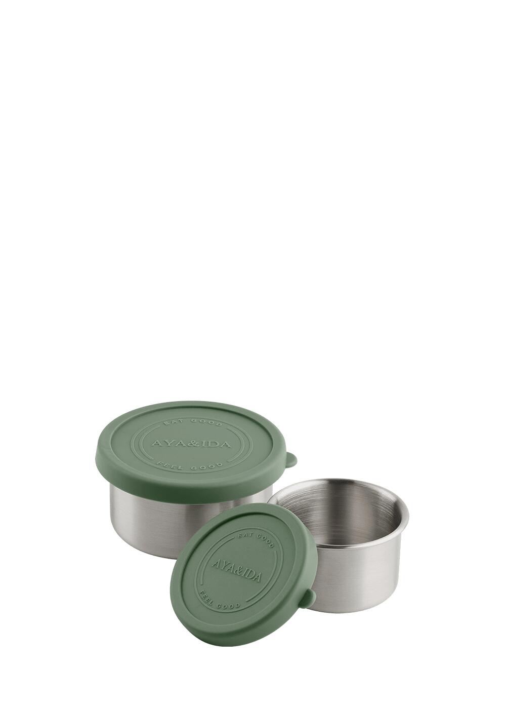 Snack Container, Tropical Green - 2 stk