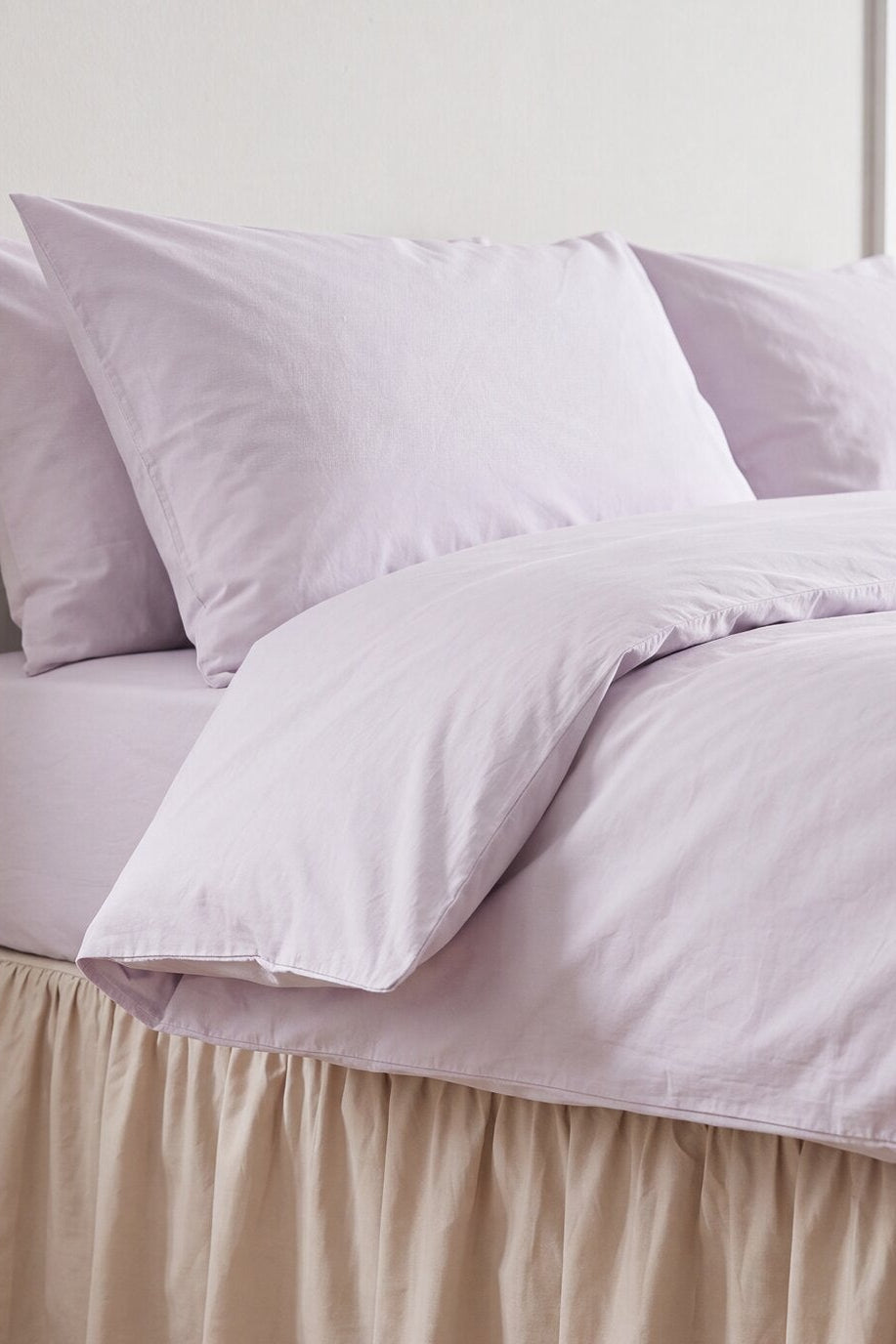 Curly Percale sengesæt - lavendel