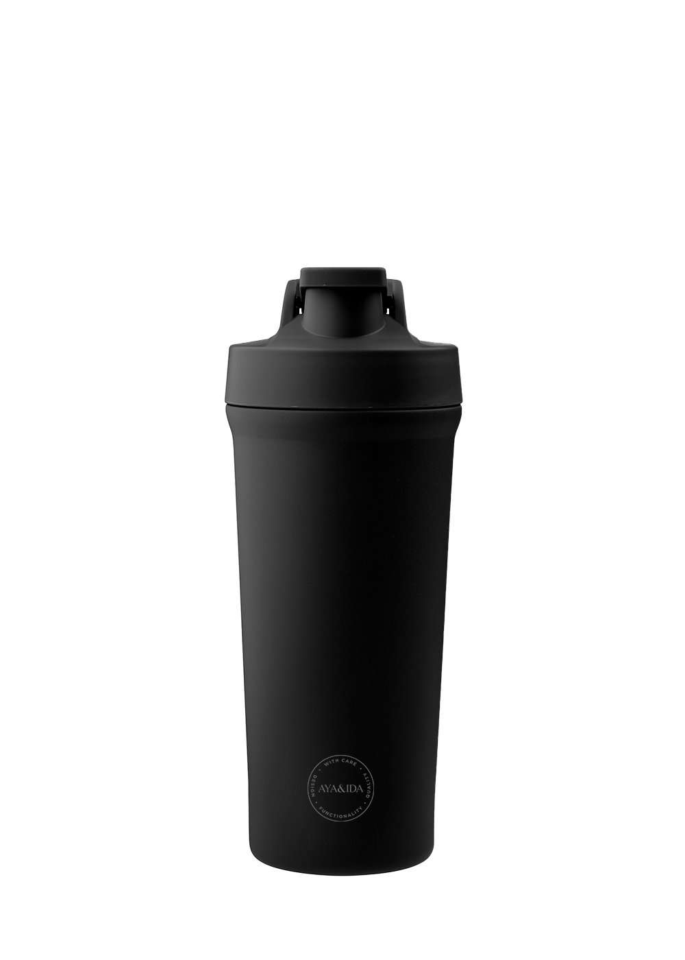 Shaker flaske, Matte Black - 750 ml
