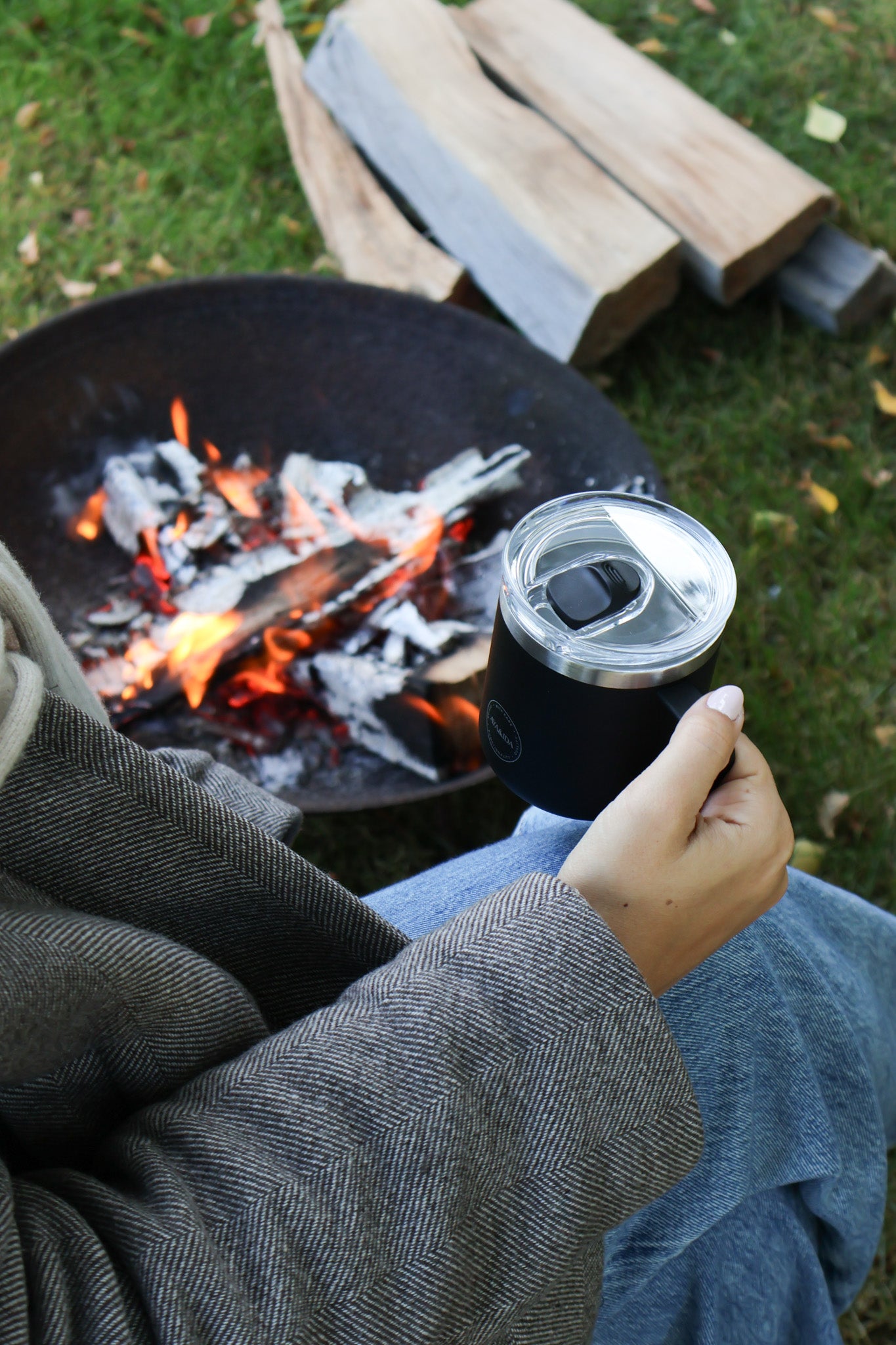 Carry termokop, Matte Black - 300 ml