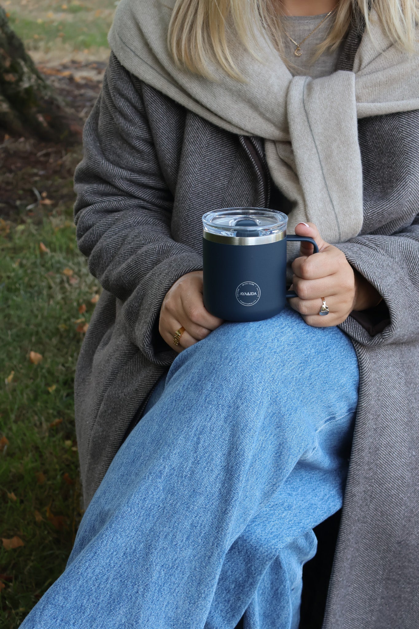 Carry termokop, Navy blue - 300 ml