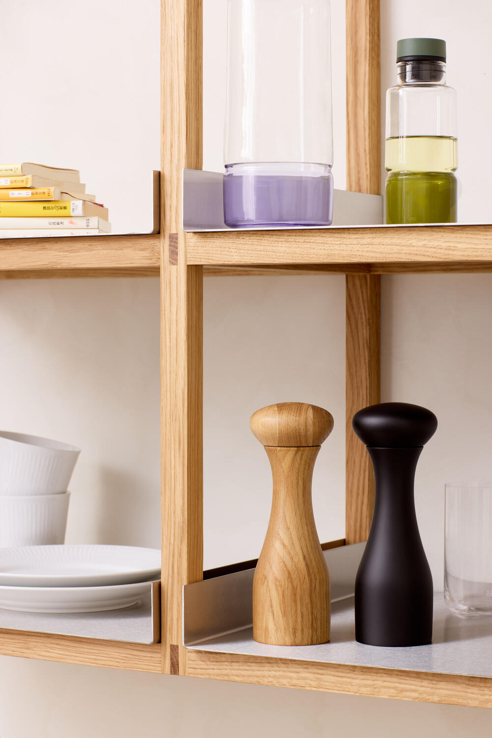 Lyon kværn, natur - H30 cm