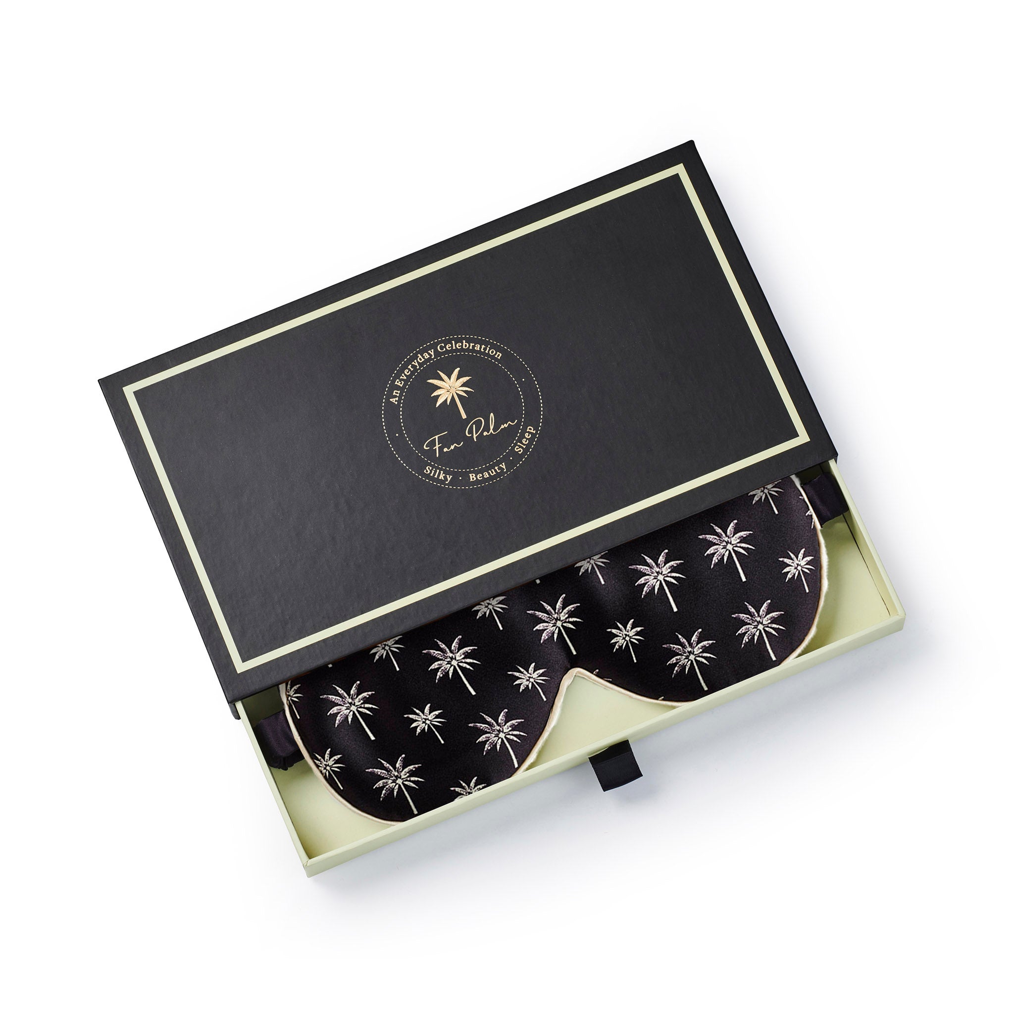 Silke sovemaske - Palm Signature