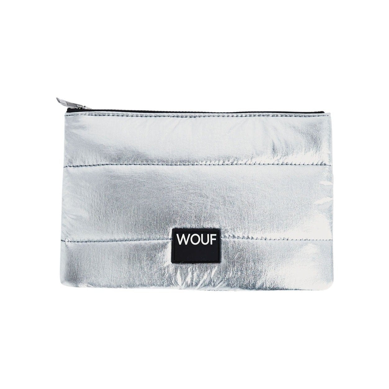 Glossy clutch - Sølvfarvet