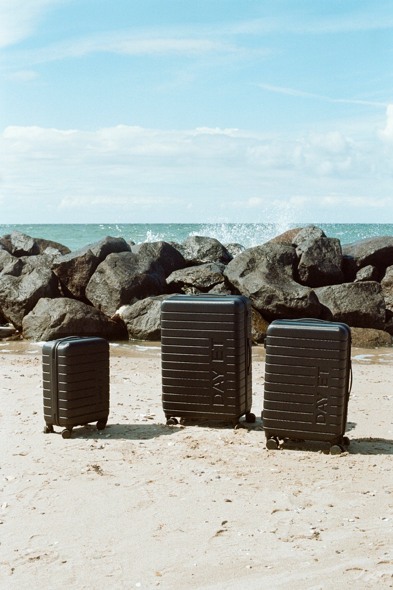 Tonal kuffert, sort - LHR 28