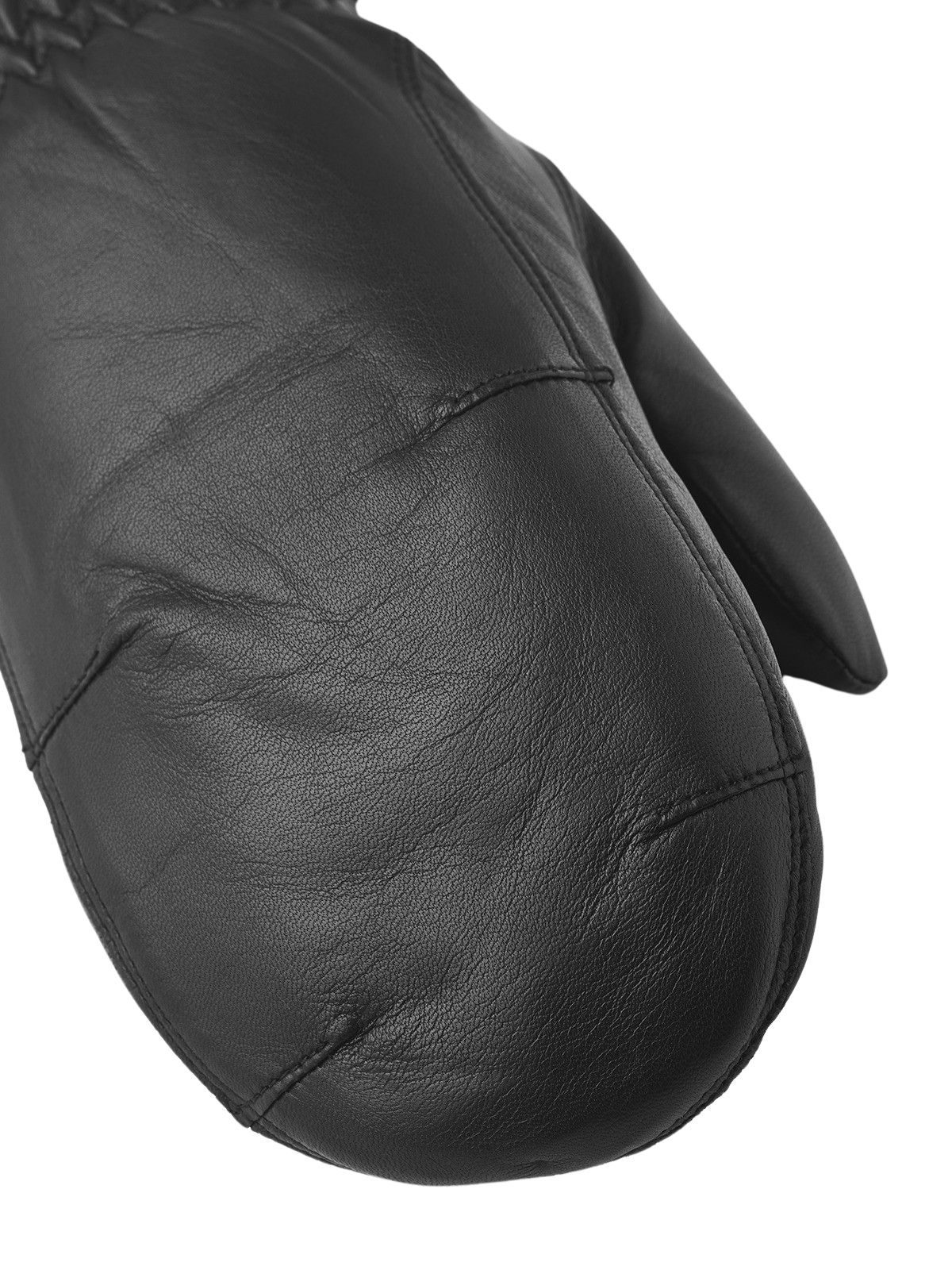 Viken lammeskinds luffer - sort