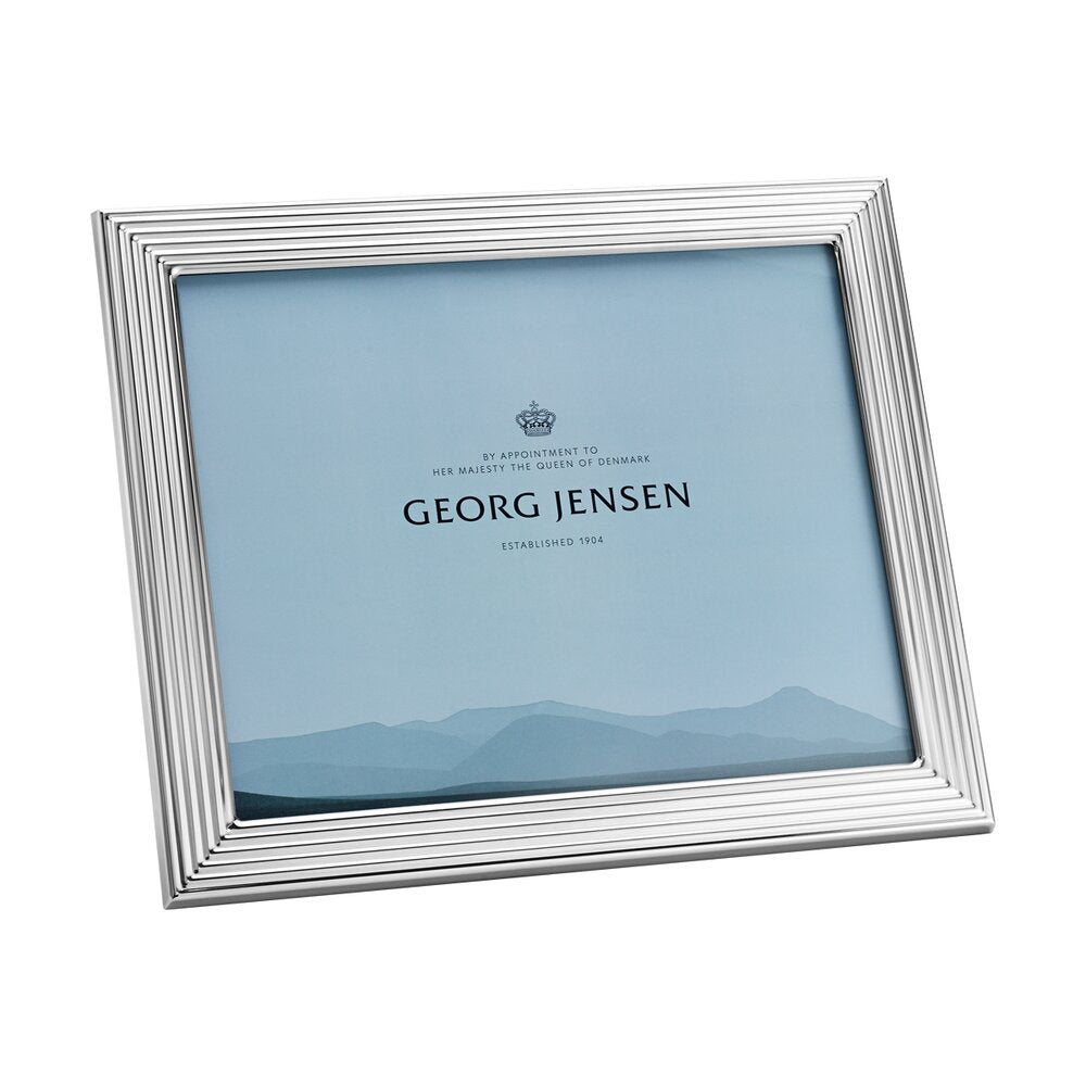 Bernadotte billedramme, rustfri stål - 25x20 cm.