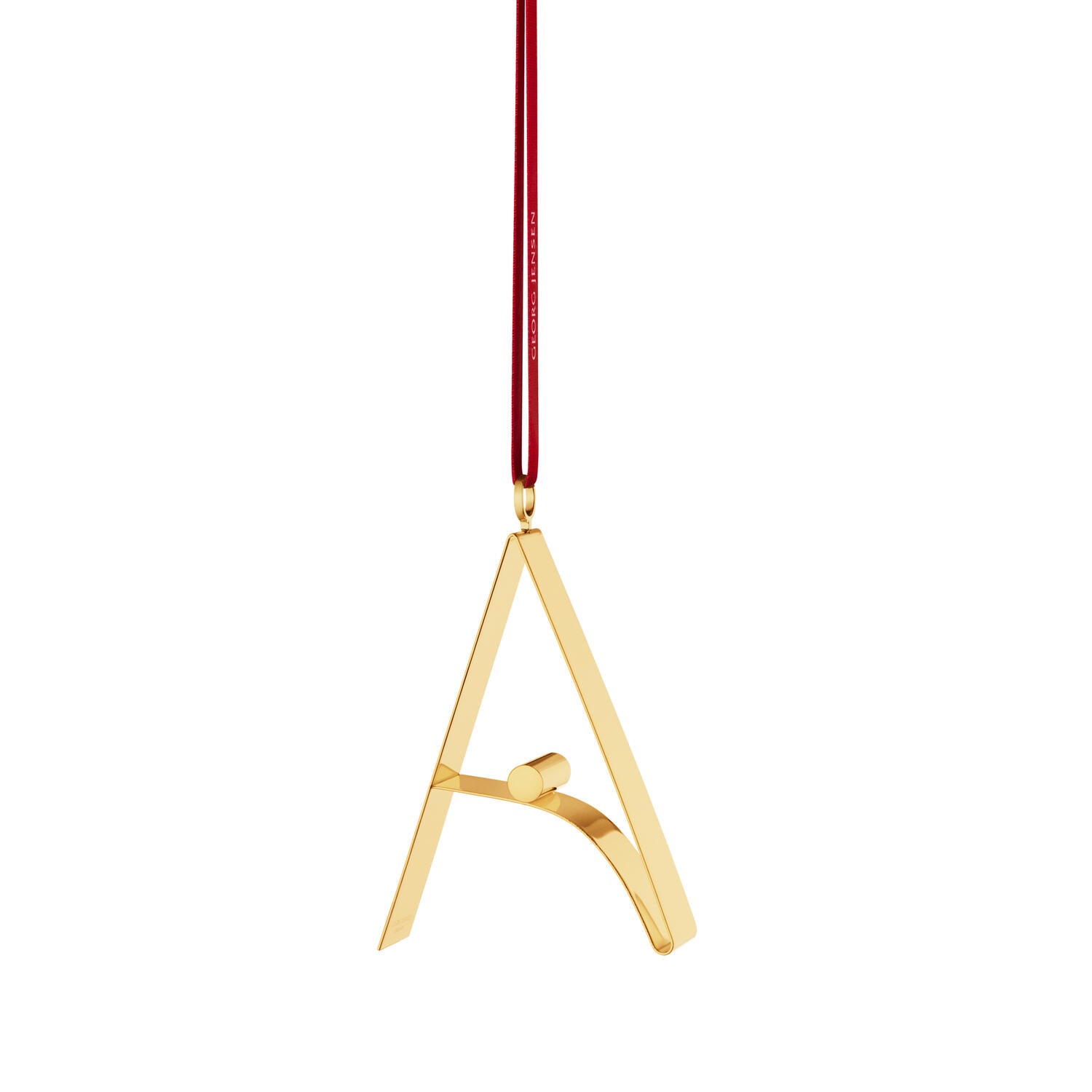 Bogstavsornament - forgyldt
