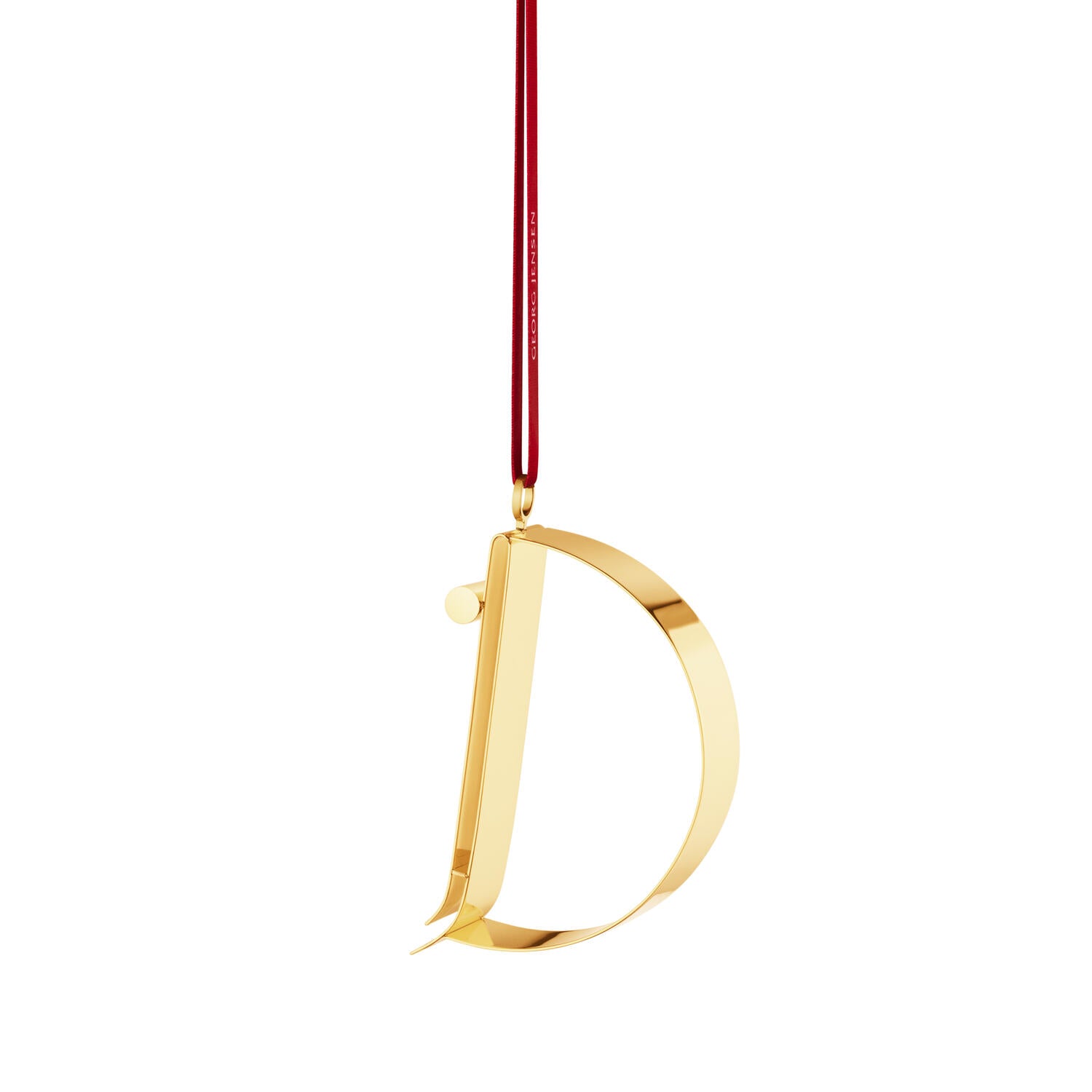 Bogstavsornament - forgyldt