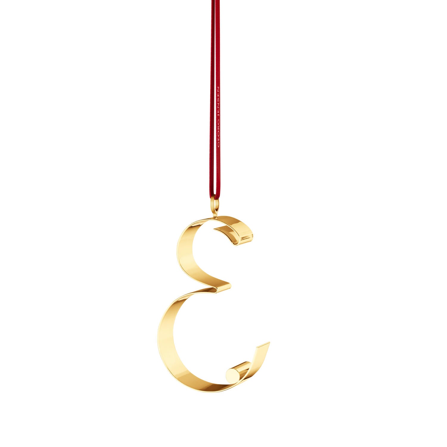 Bogstavsornament - forgyldt