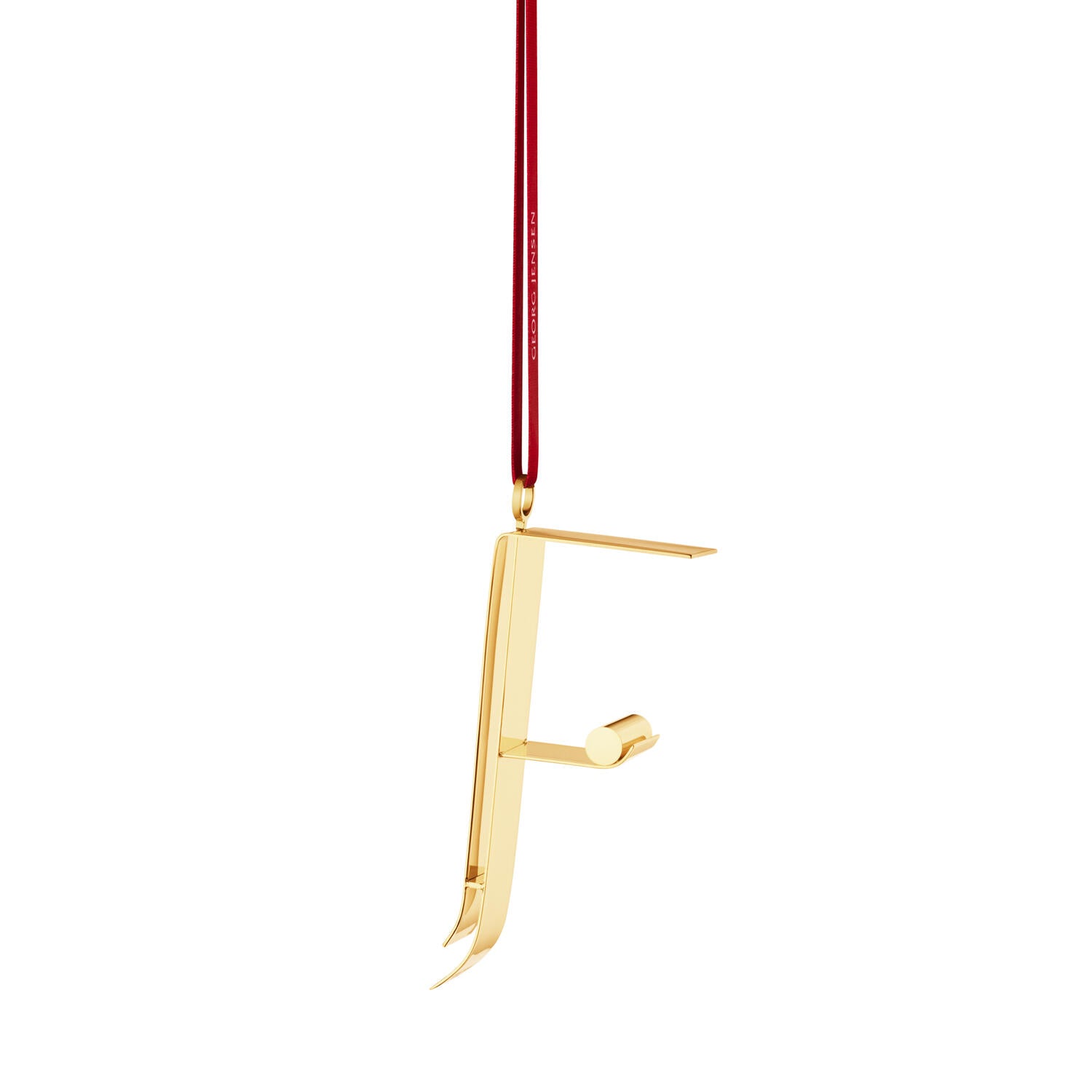 Bogstavsornament - forgyldt