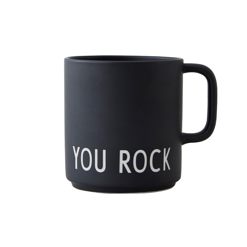 Favourite kop med hank, You Rock - sort
