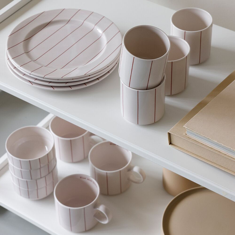 Pyjamas jumbo kop - Pastel Beige/Faded Rose