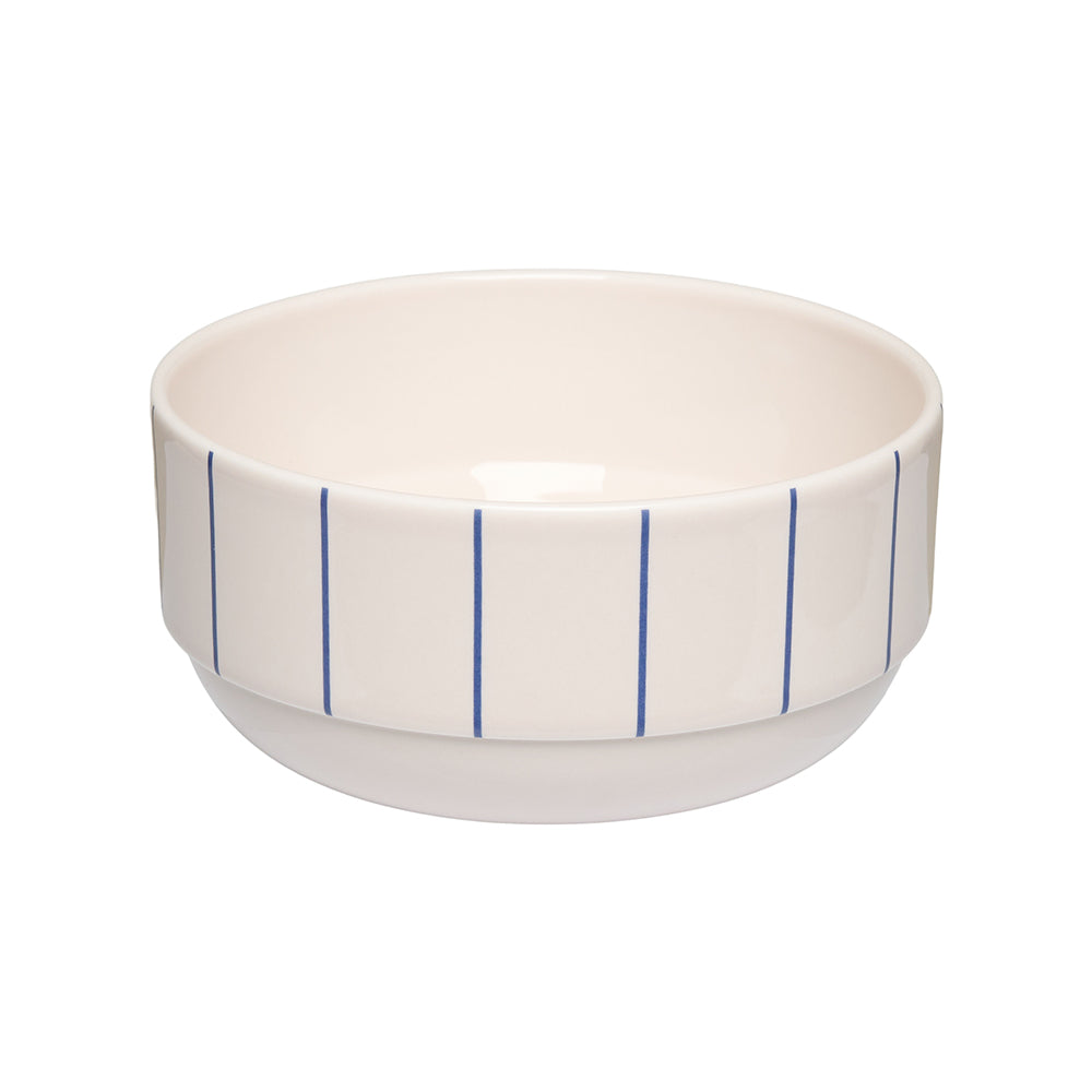 Pyjamas skål - Pastel Beige/Midnight Blue