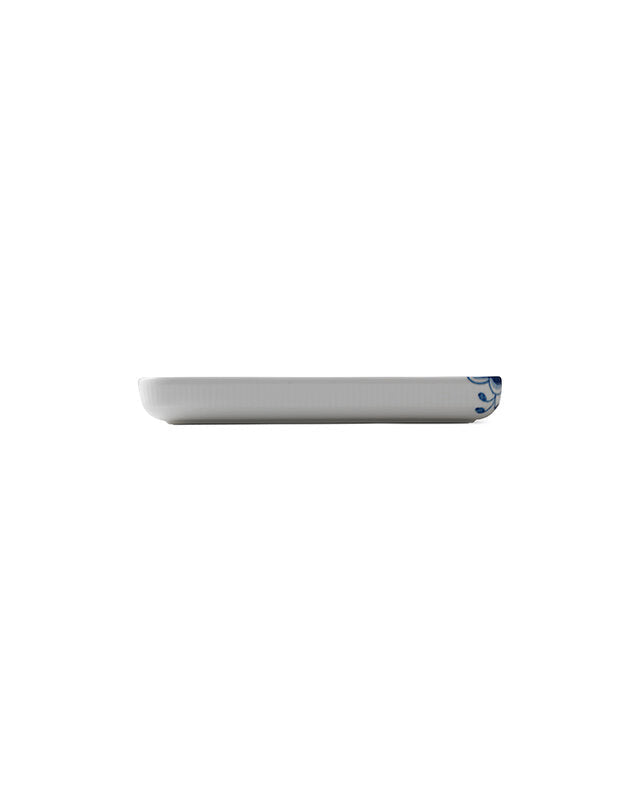 Blå Mega Riflet fad - 24 cm.