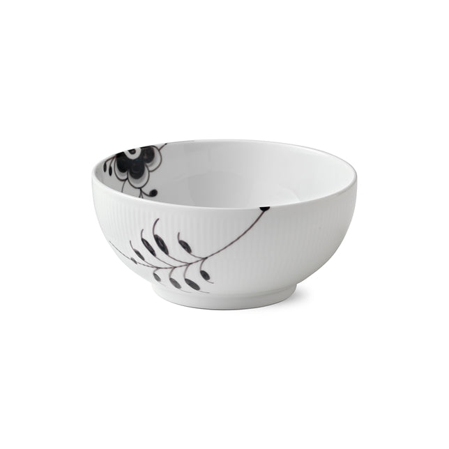 Sort Mega Riflet skål - Ø21 cm.