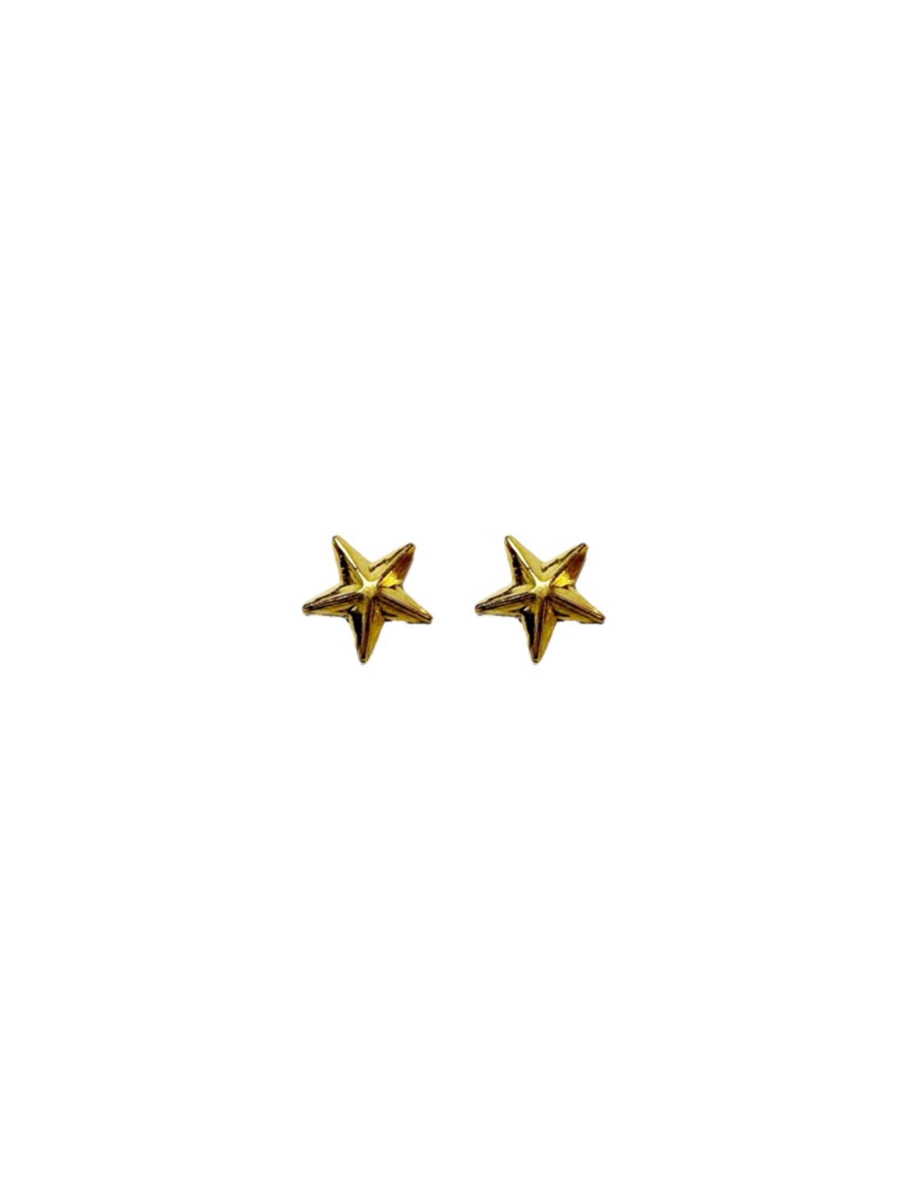 Twinkle Star ørestikker - forgyldt