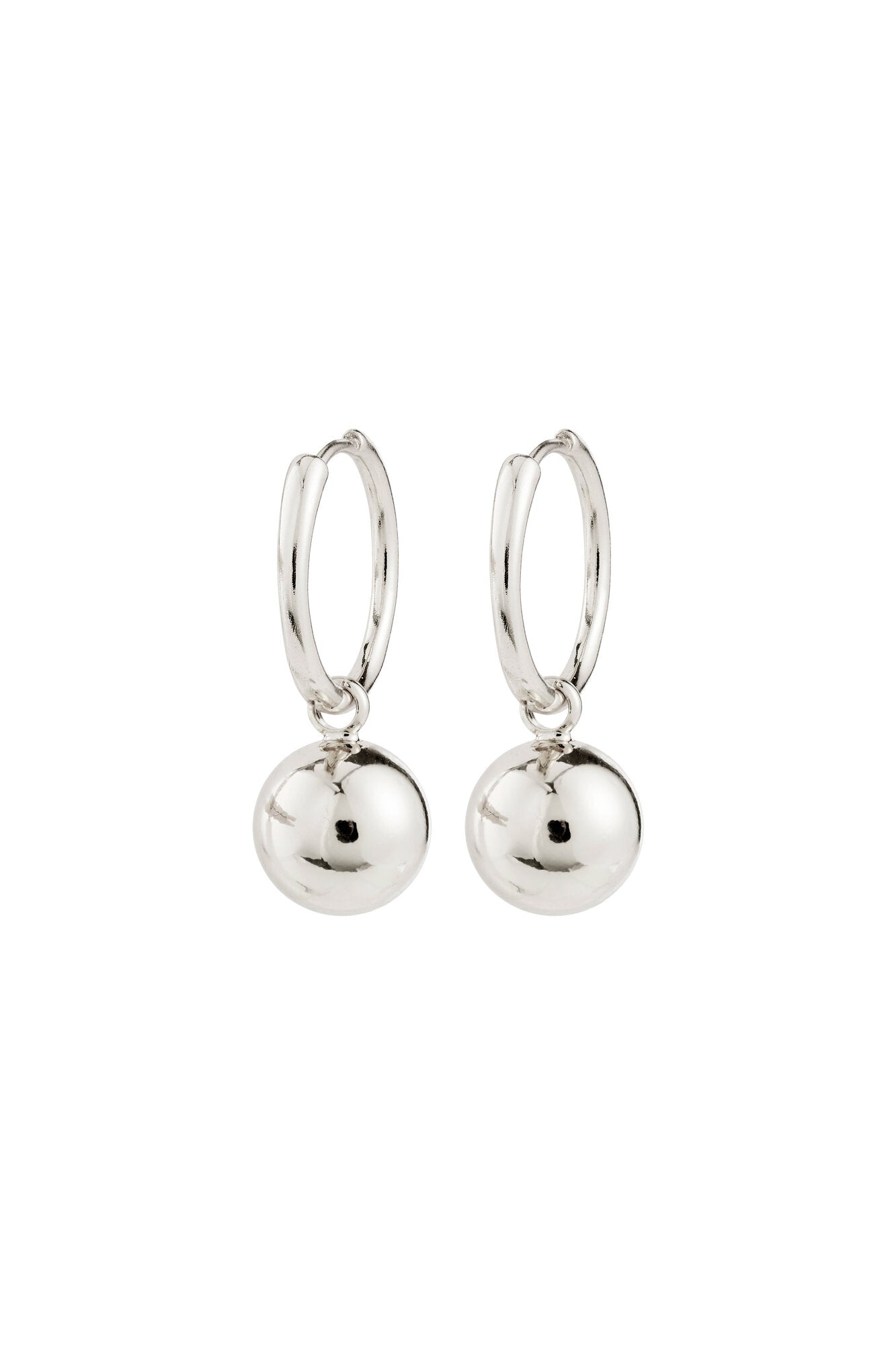 Air hoops - sølvbelagt