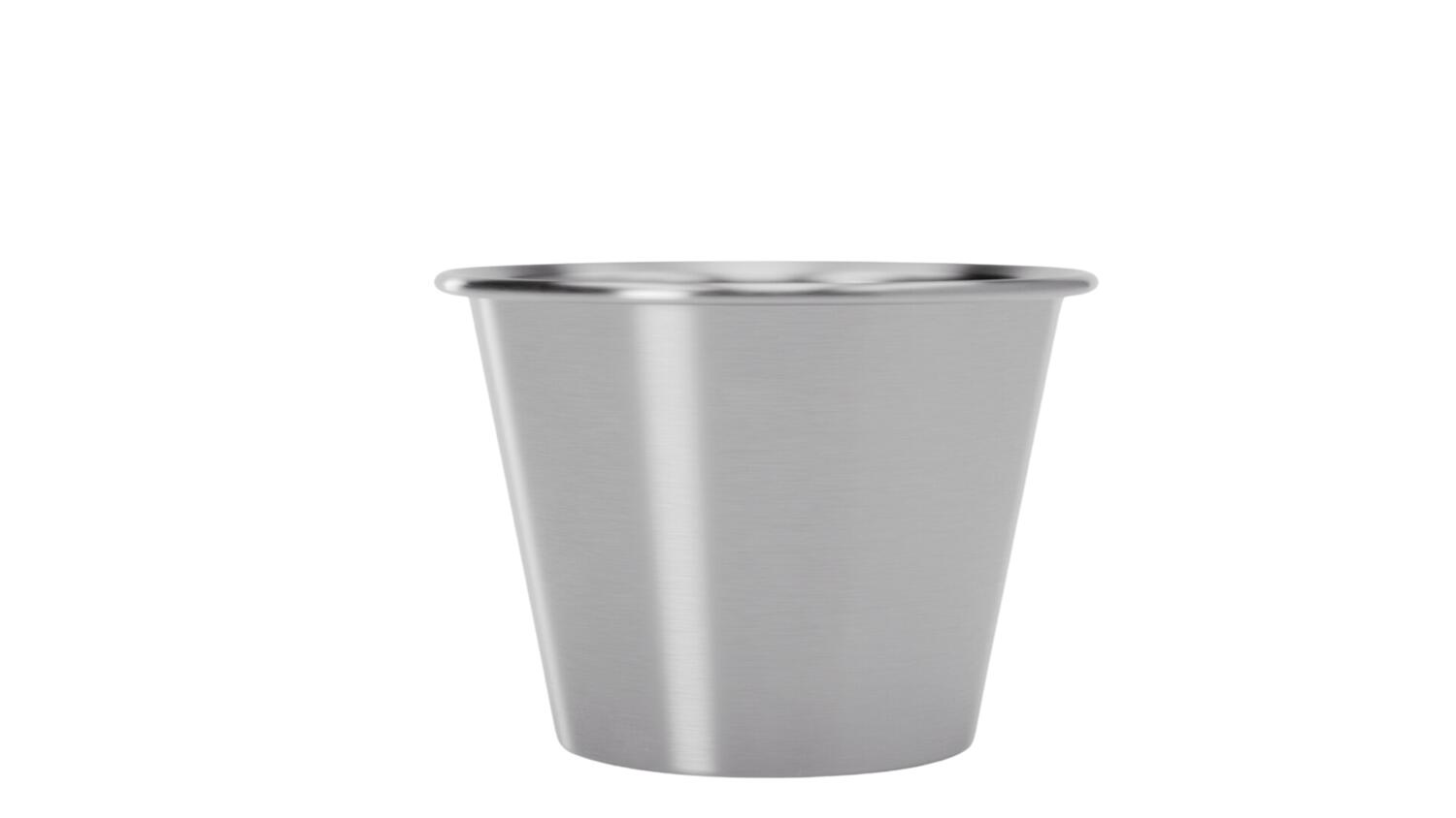 Dip skål - stål