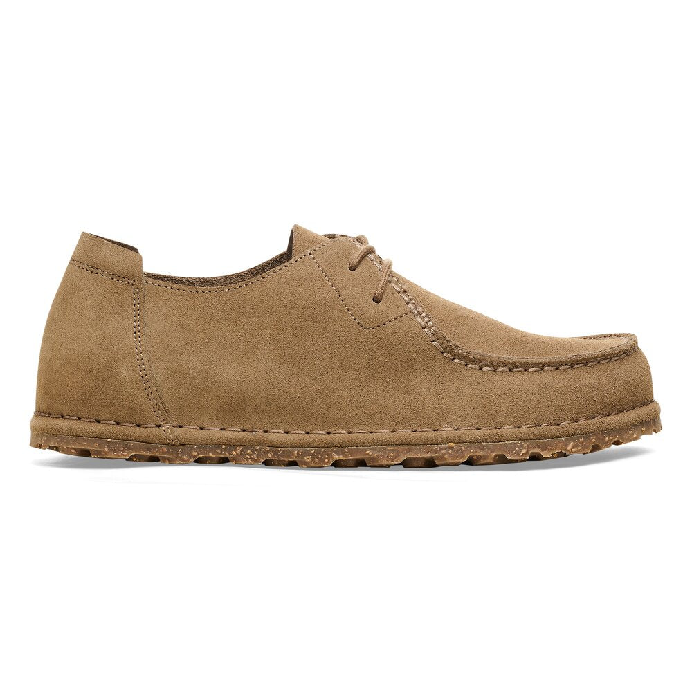 Utti Lace ruskind snøresko - Grey Taupe