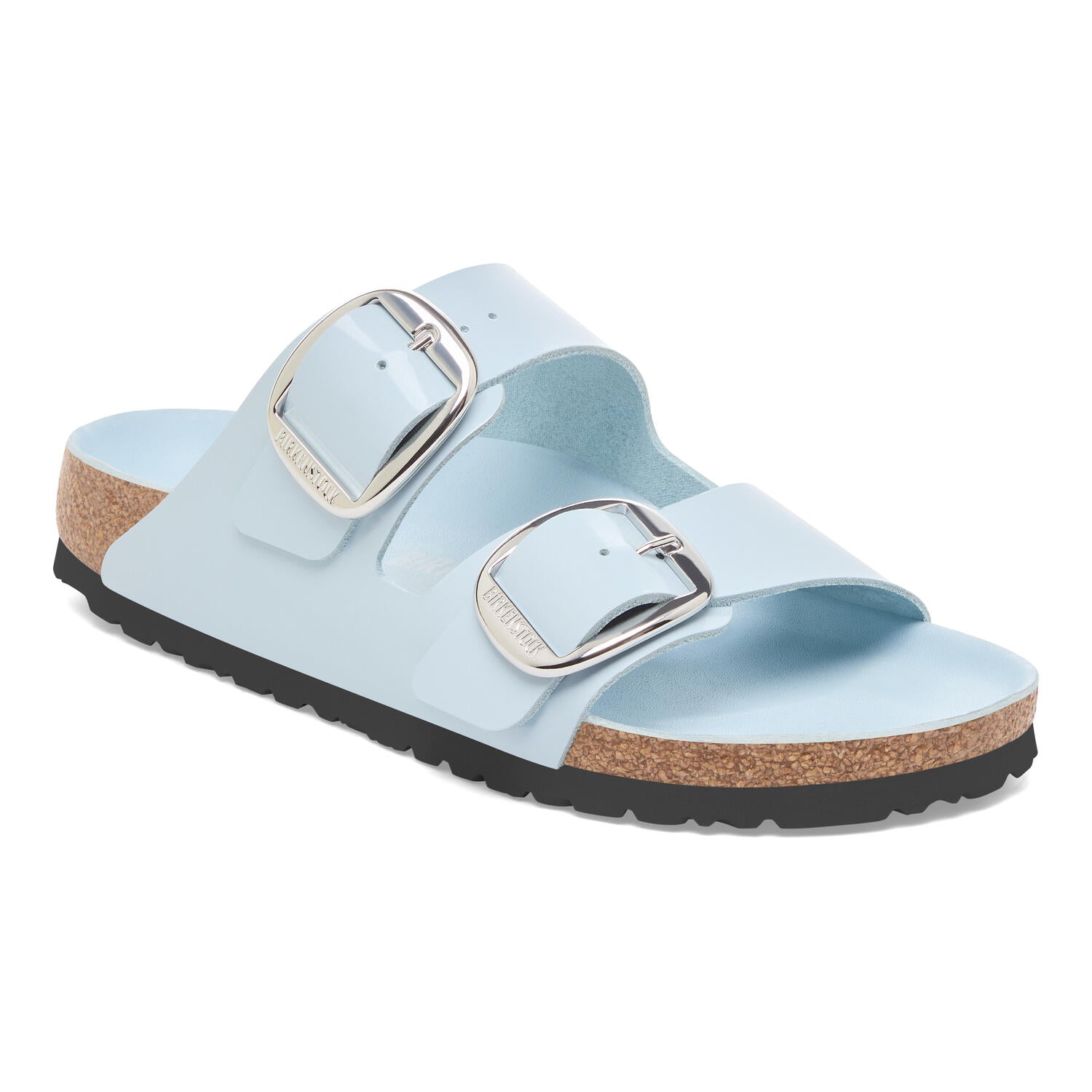 Arizona Big Buckle sandal - Baby Blue High Shine