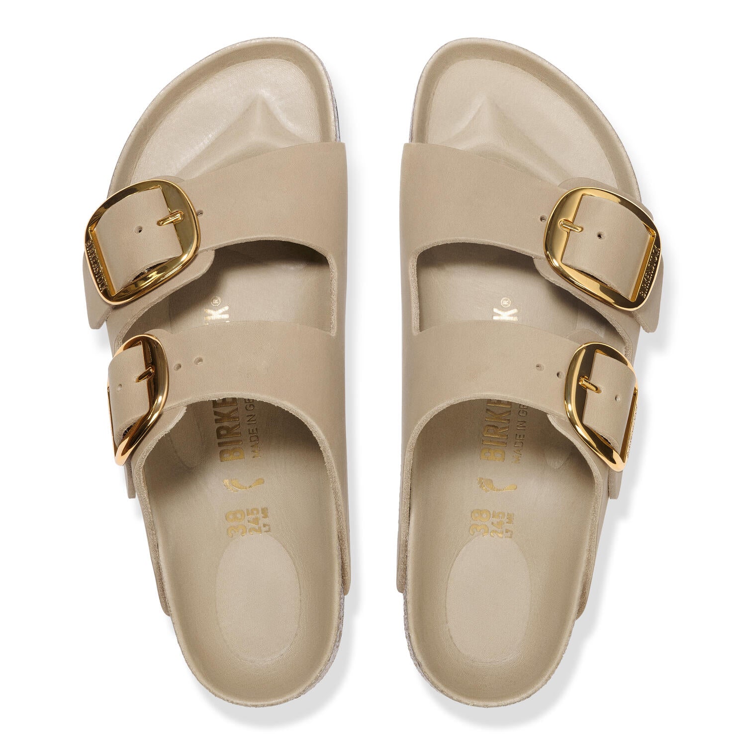 Arizona Big Buckle sandal - Tabacco Brown