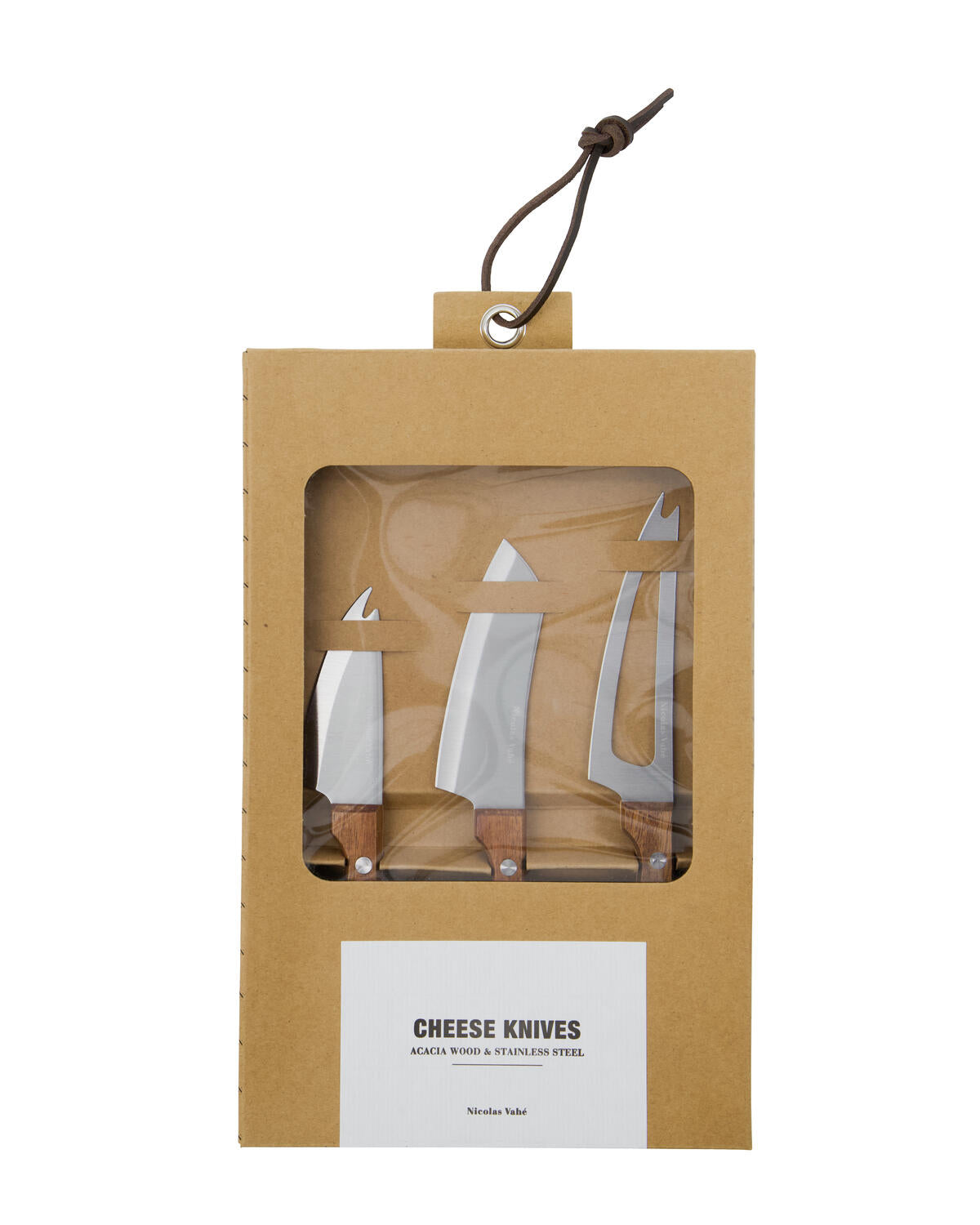 Osteknive, 3 stk - Natur
