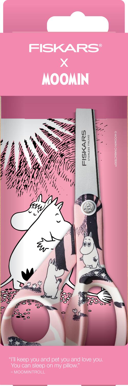 Fiskars X Mumi universalsaks, Kærlighed - 21 cm.