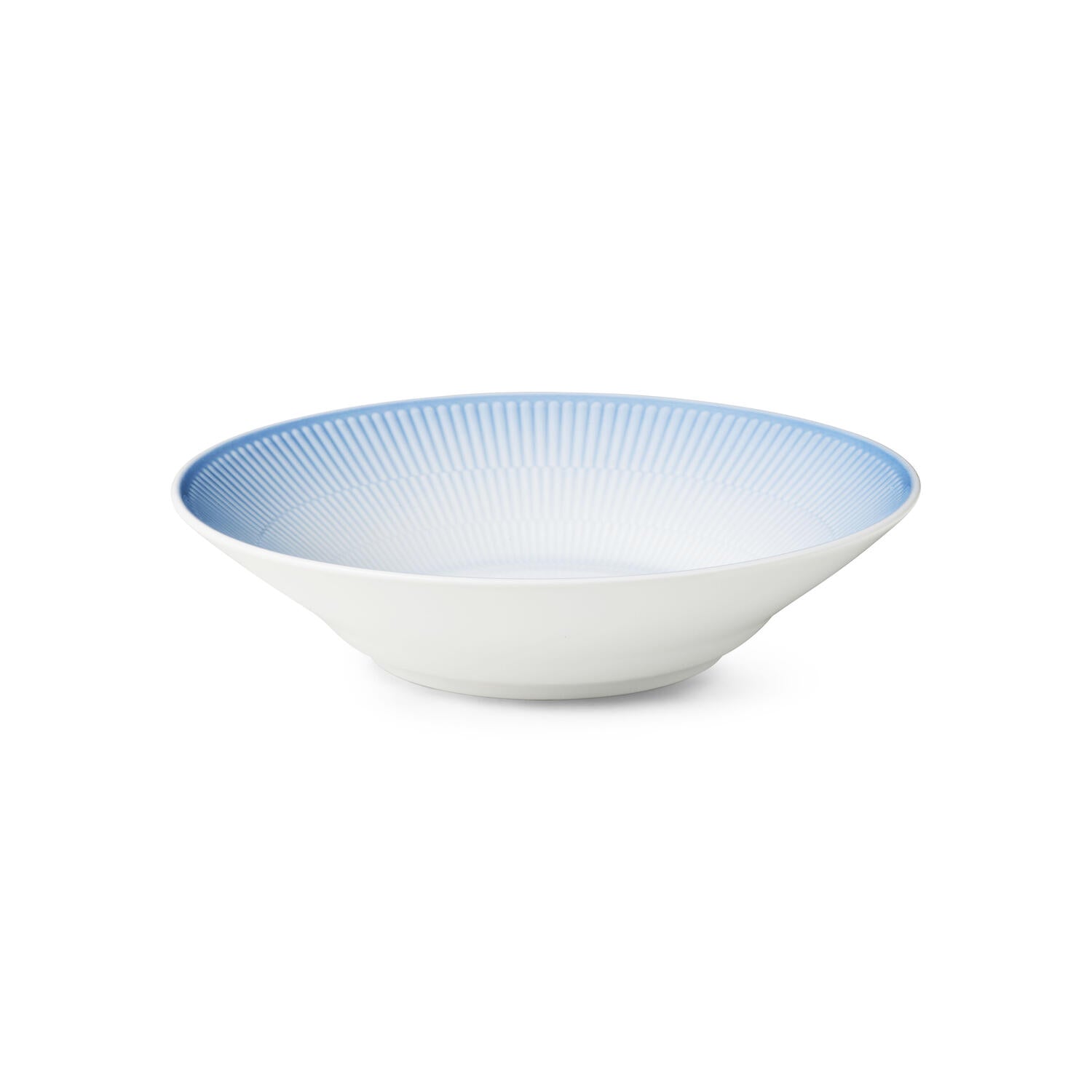Iris dyb tallerken, blå - Ø24 cm