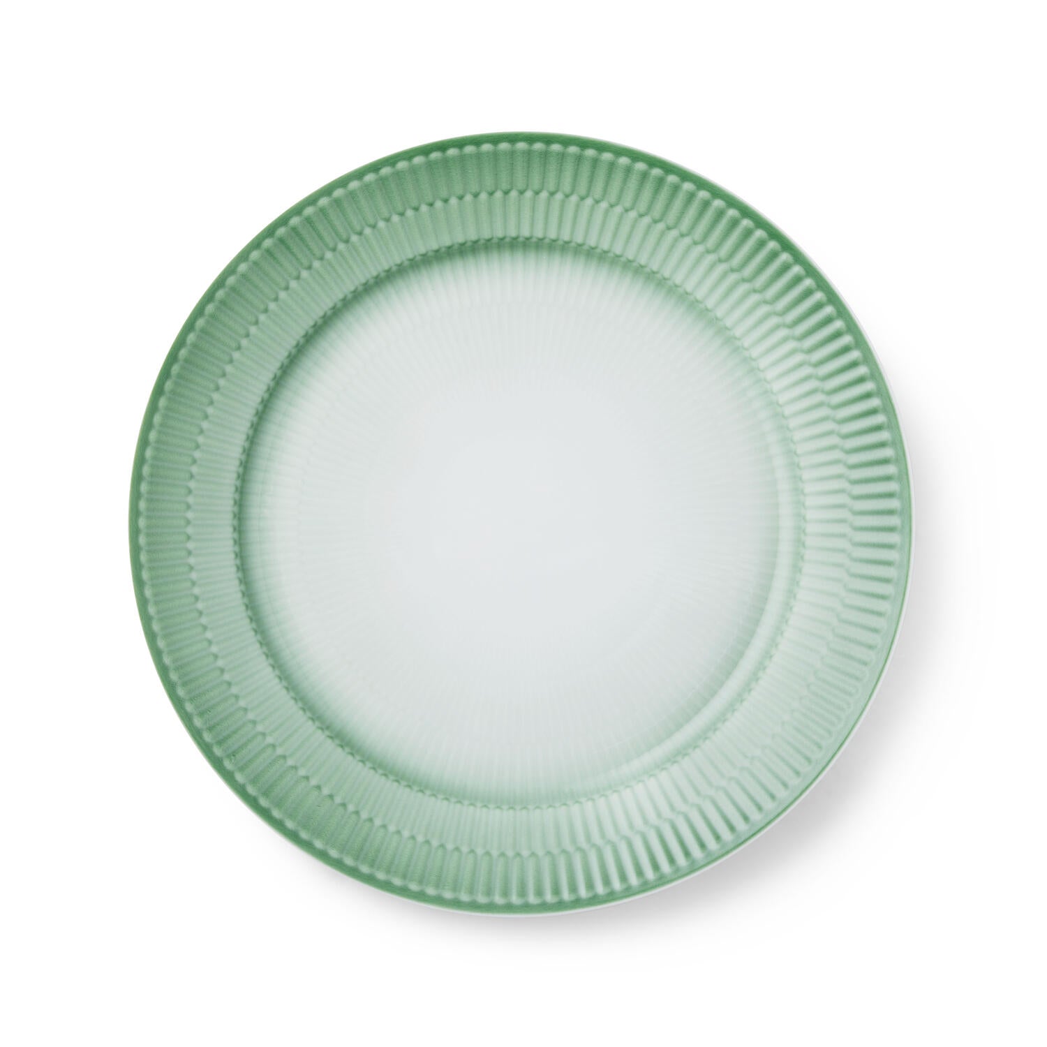 Iris middagstallerken, grøn - Ø27 cm