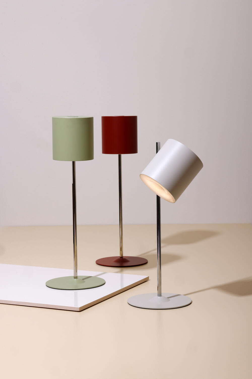 FLYT Portable Lampe - Burgundy