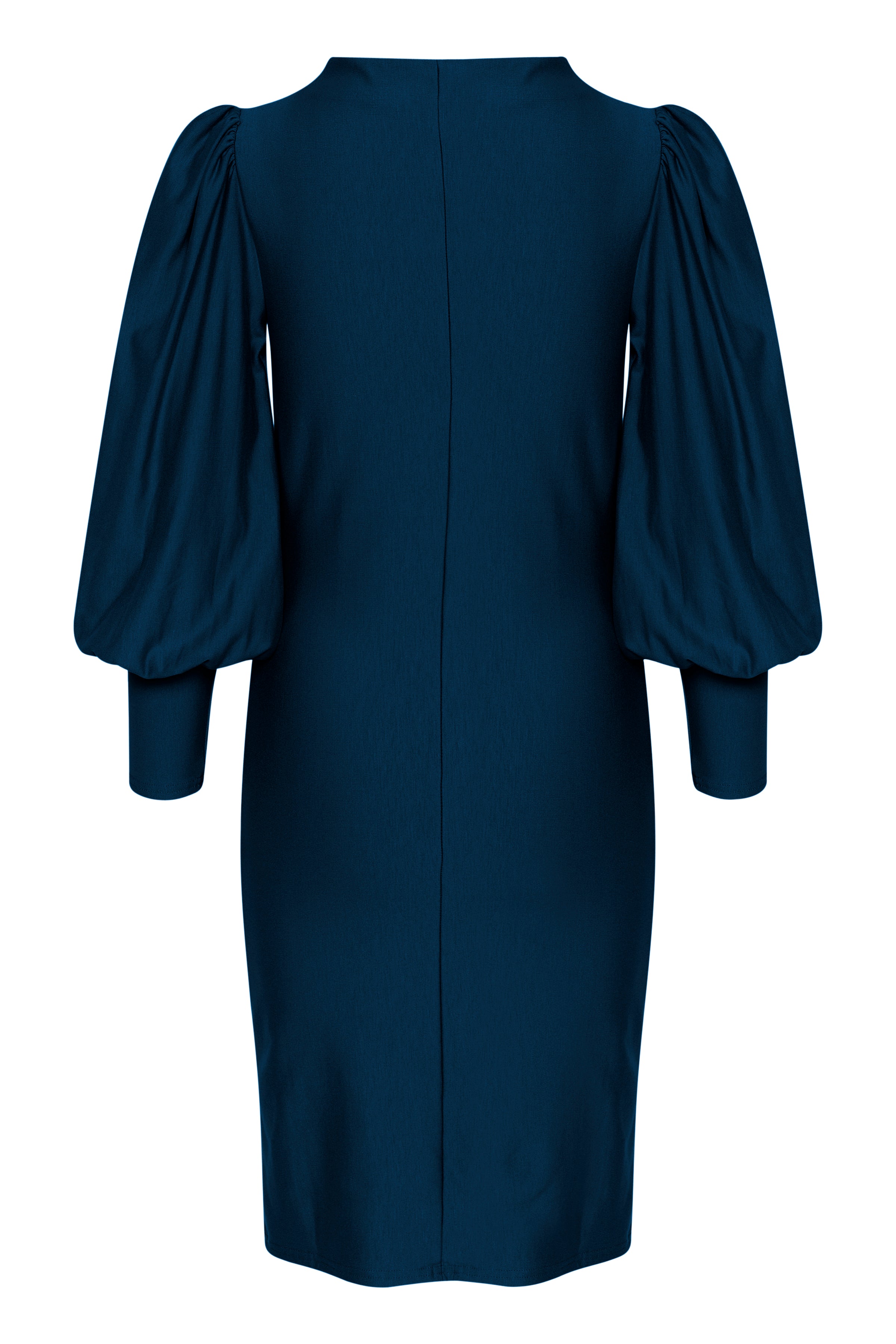 RifaGZ Puff midi kjole - Dress Blues