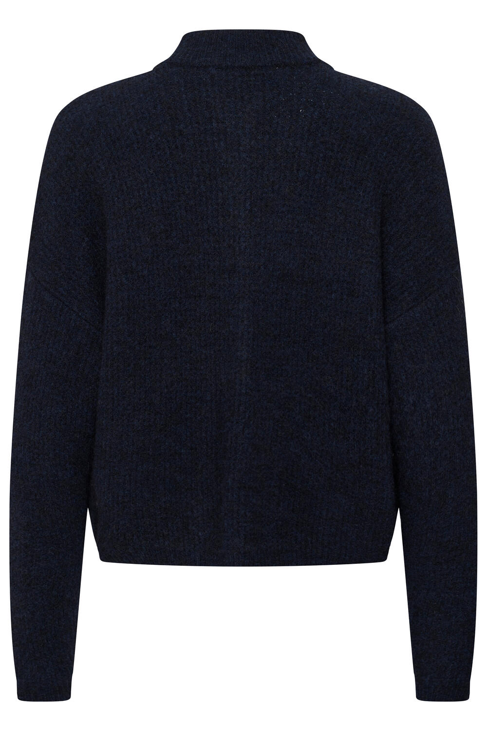 AlphaGZ uldcardigan - Navy melange