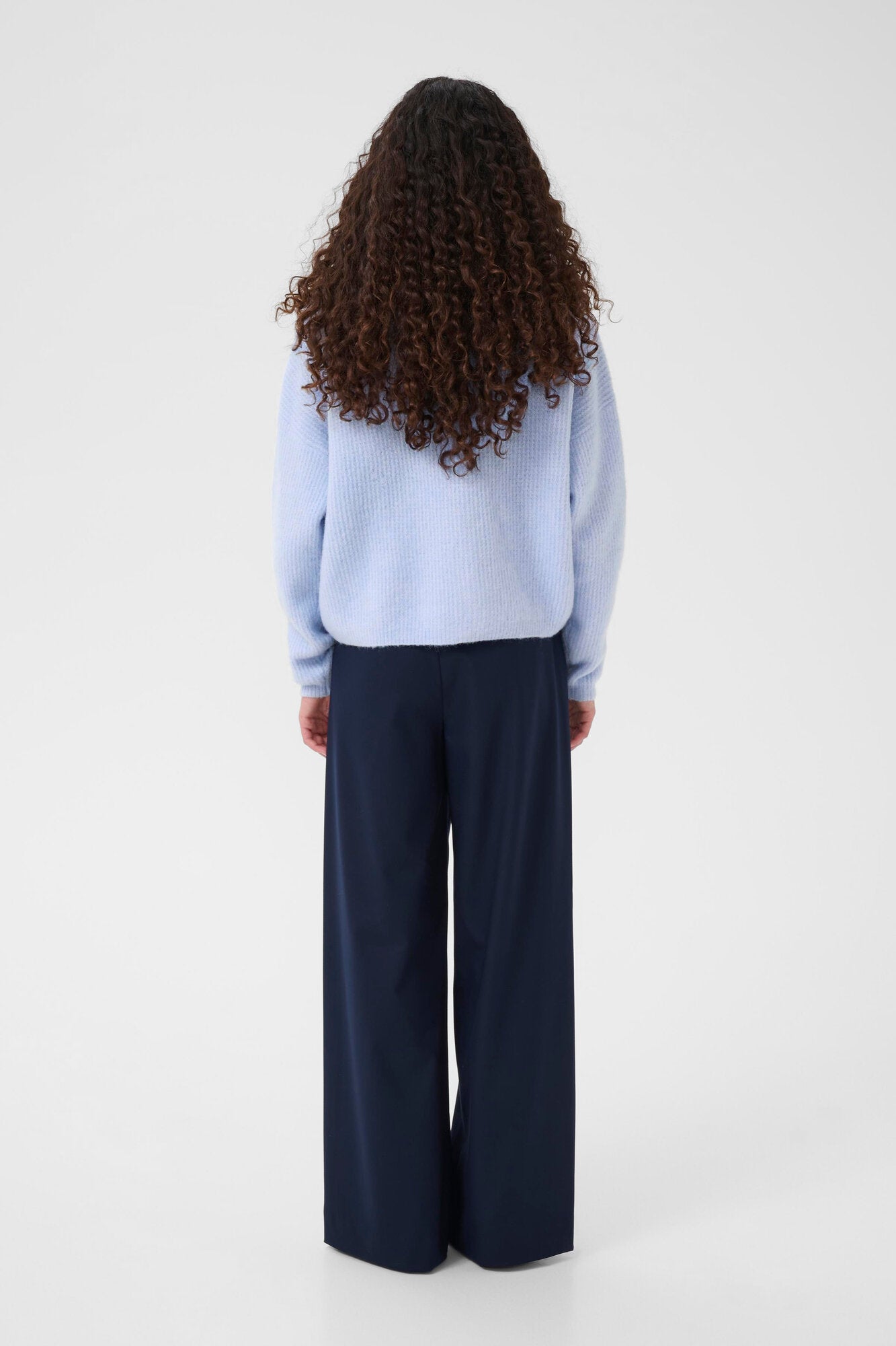 AlphaGZ kort cardigan - Centaurea Mélange