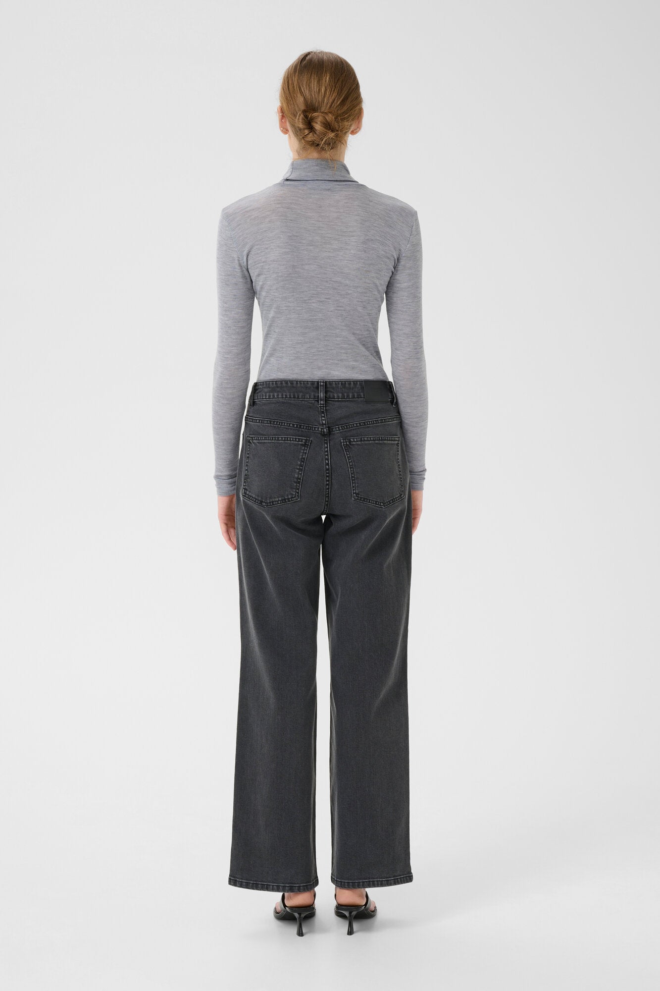 NiniaGZ Wool langærmet t-shirt - Grey Melange