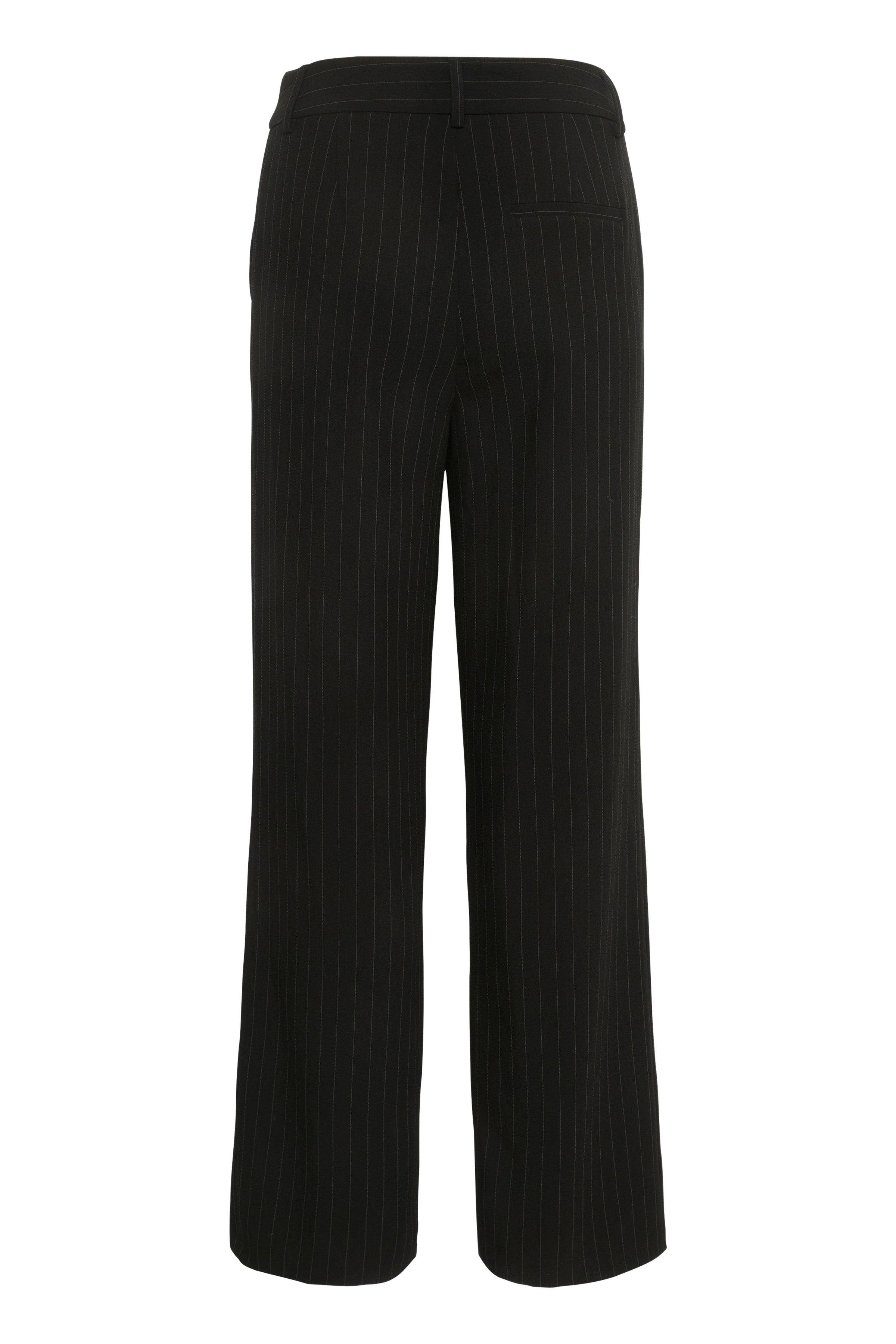 JoelleGZ Pinstripe MW bukser - Black Pinstripe