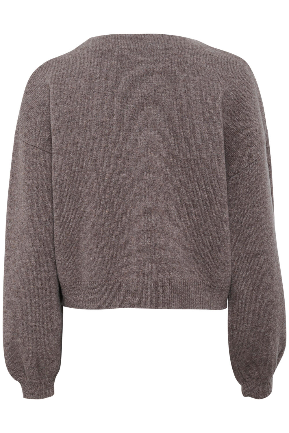 ManziGZ uldcardigan - Chestnut Melange