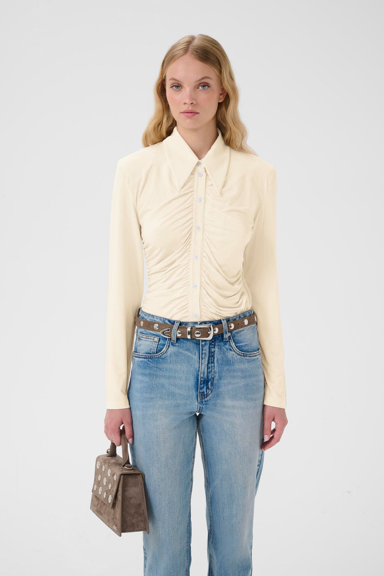 GZlaily polotrøje - Egret