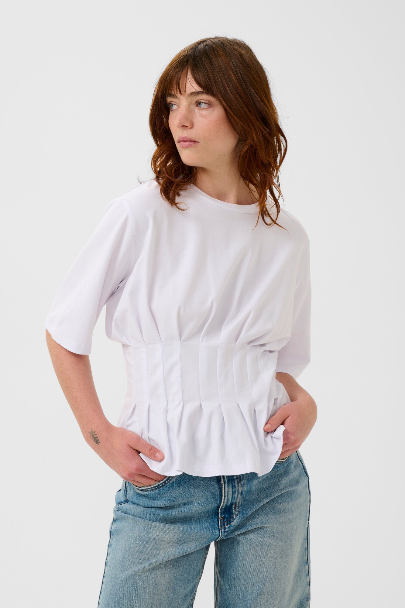 GZinez t-shirt - Bright White