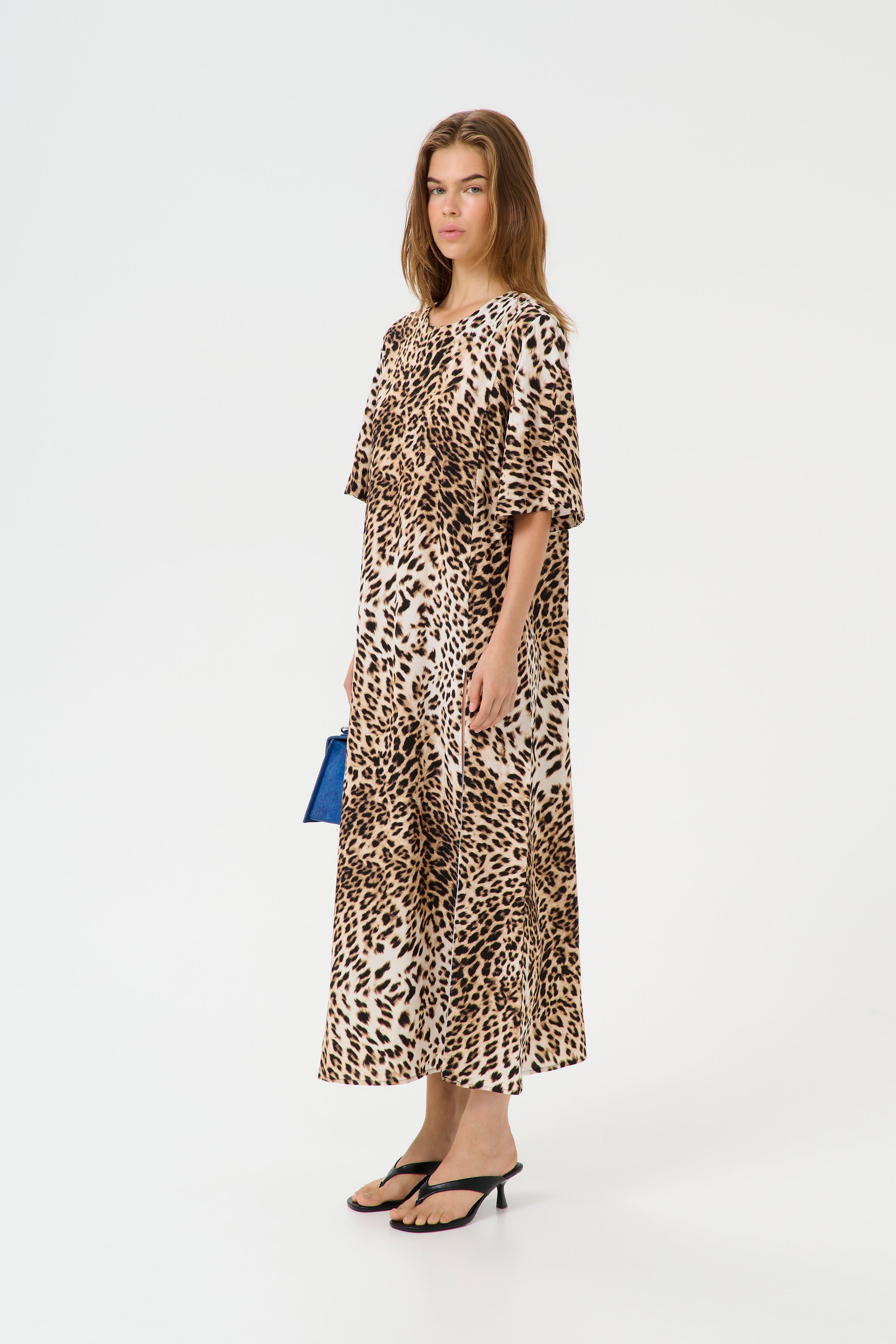 GZGeopa kjole - Leopard Butter Yellow