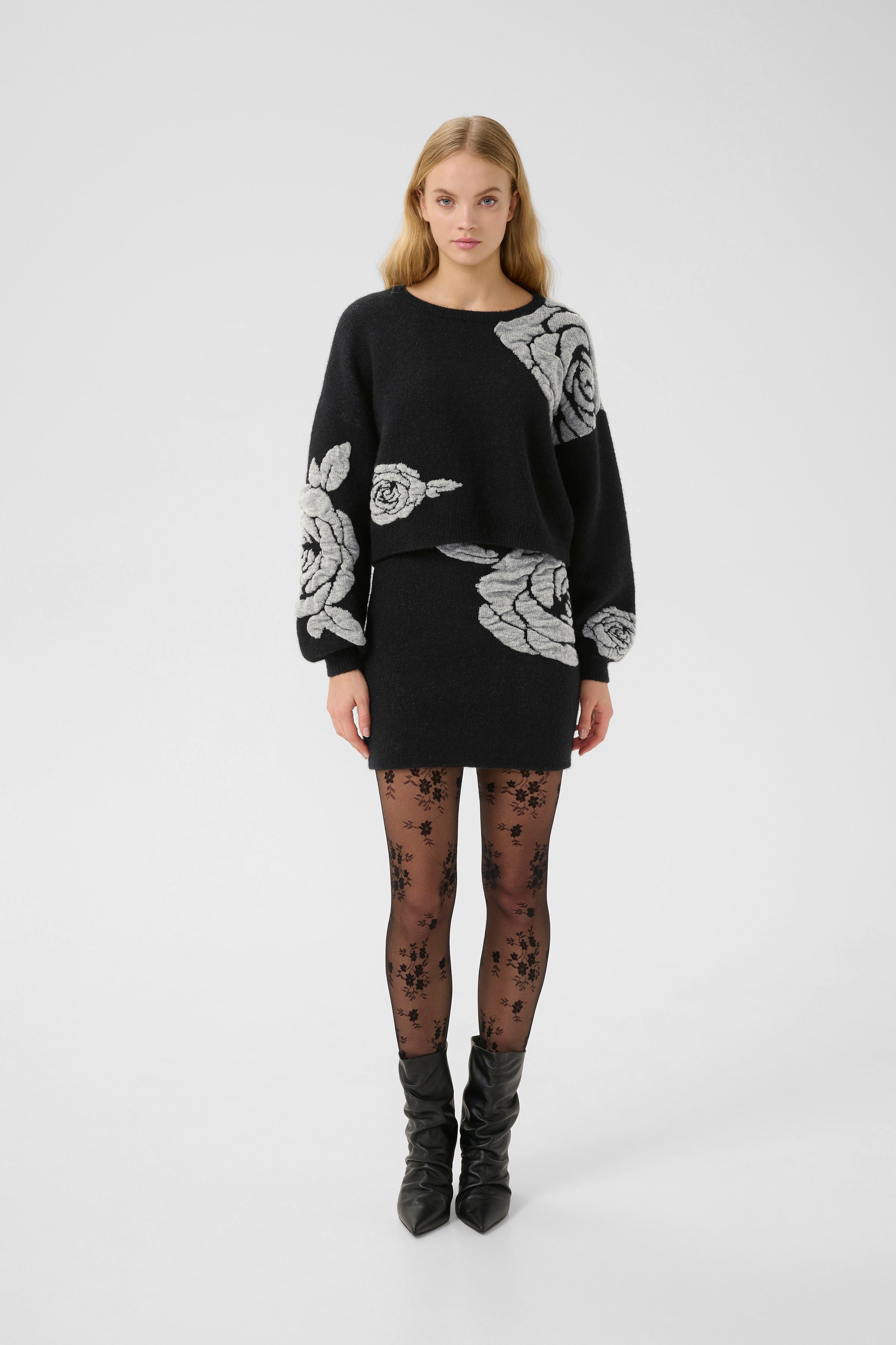 GZrosaly nederdel - sort