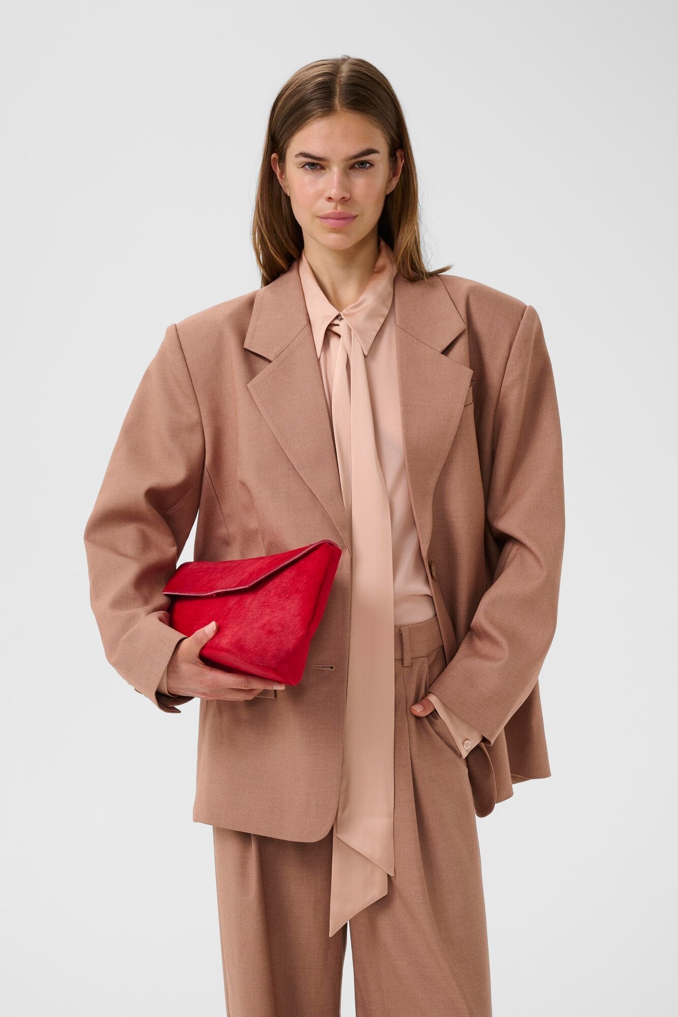 GZpaula blazer - Burnt Marple Sugar Melange