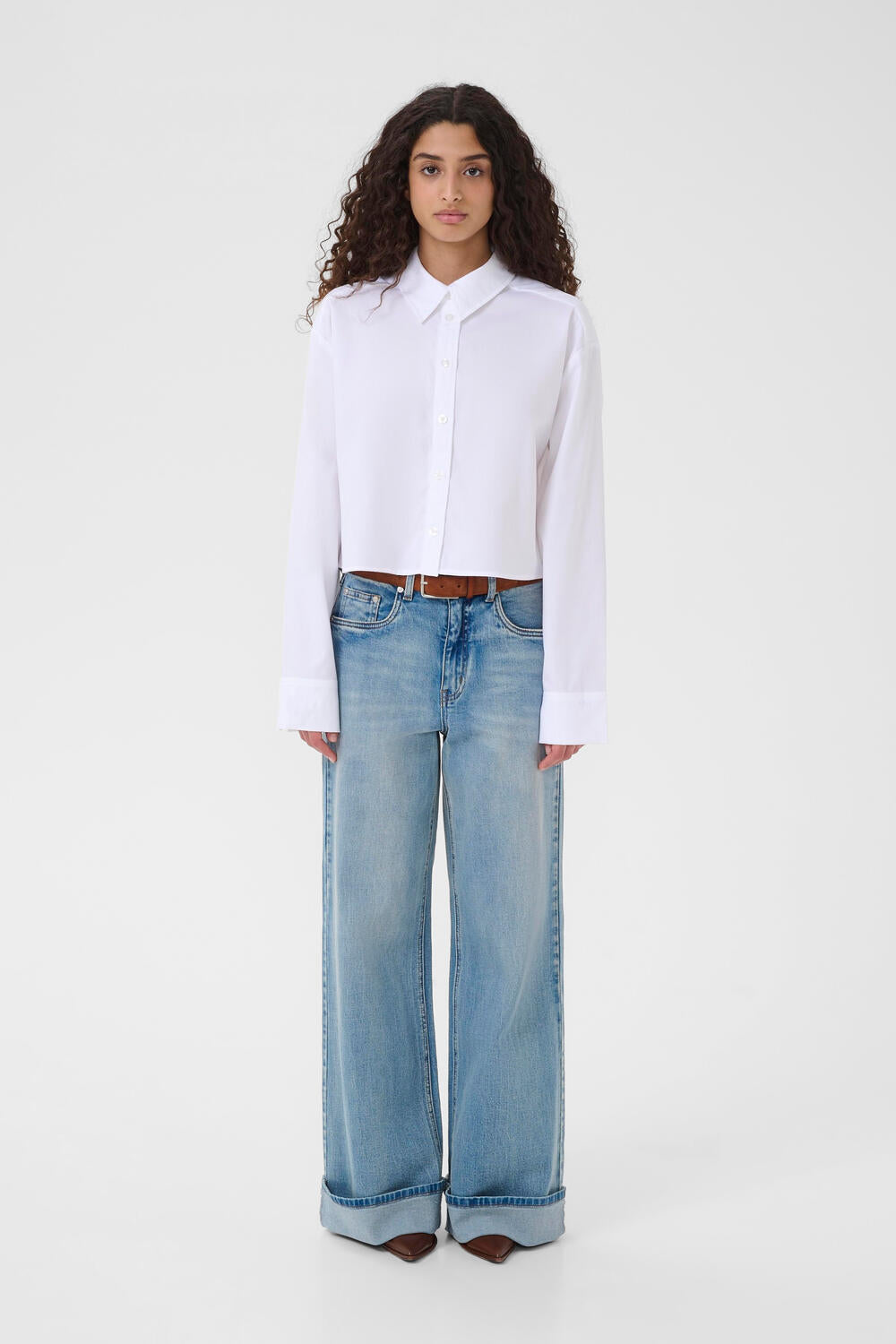 GZyork short skjorte - Bright White